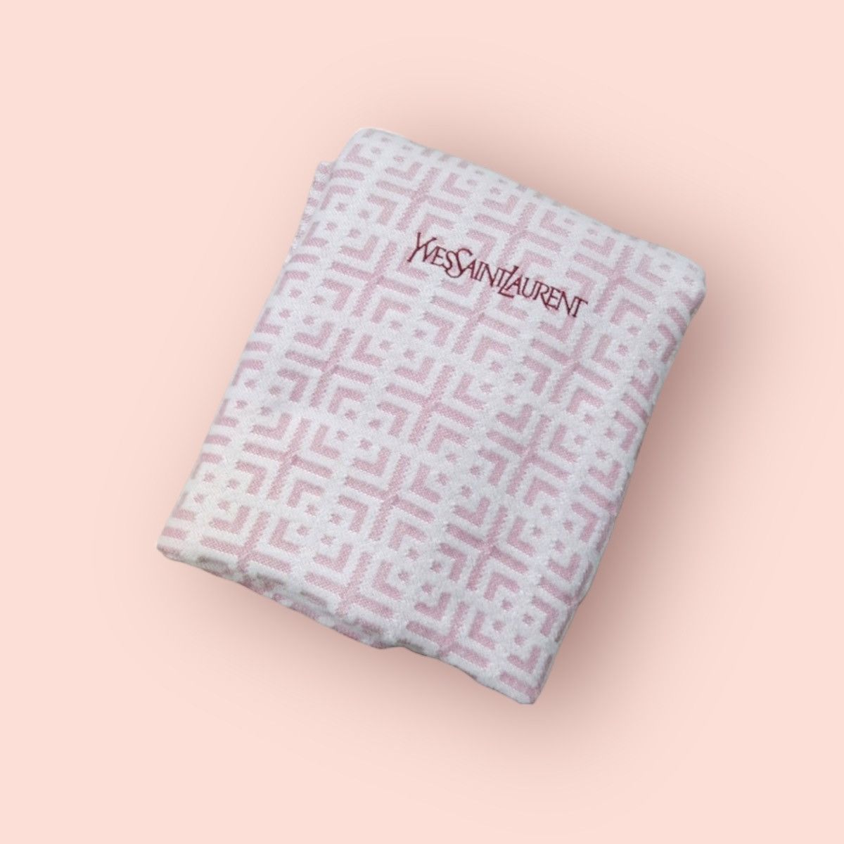 image of Edition Japan x YSL Pour Homme Vintage YSL Blanket in Pink, Men's
