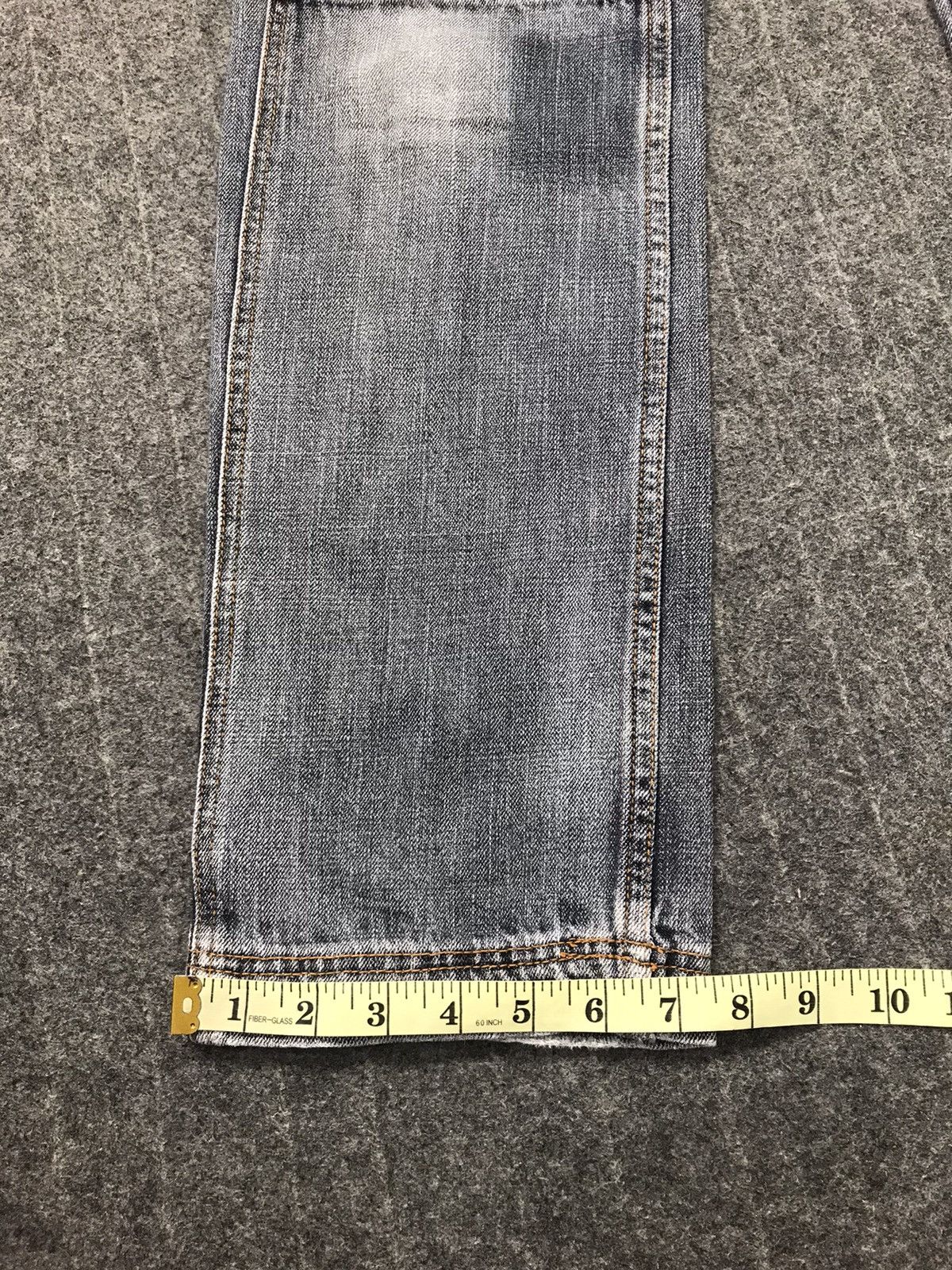 Japanese Brand × Vintage Drug Store Distressed Denim Indigo Slim Fit Cut Bushpant Size US 32 / EU 48 - 12 Thumbnail