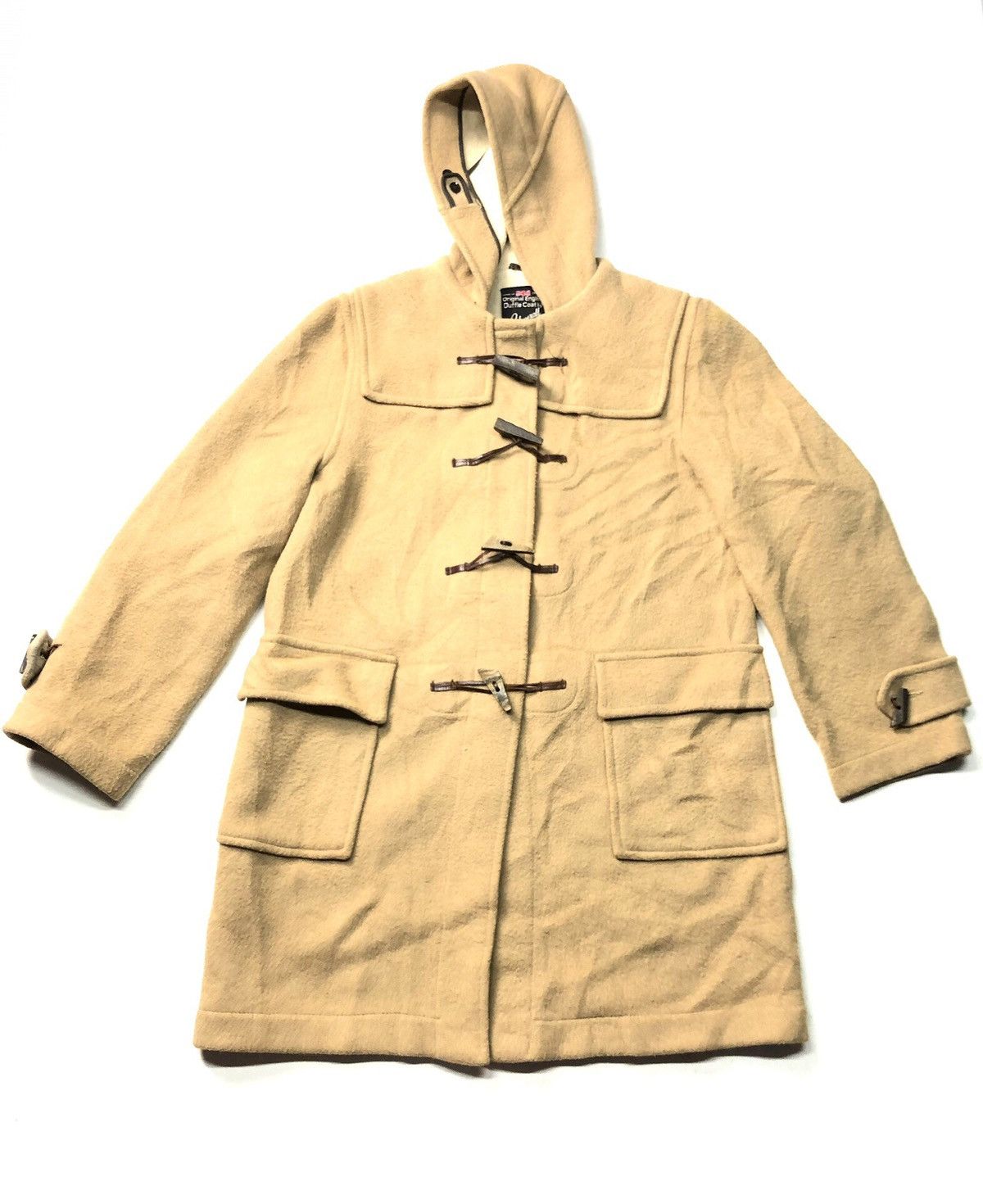 Gloverall RARE🔥VINTAGE GLOVERAL DUFFLE COAT MADE IN ENGLAND 🏴󠁧󠁢󠁥󠁮󠁧󠁿 Size US L / EU 52-54 / 3 - 1 Thumbnail