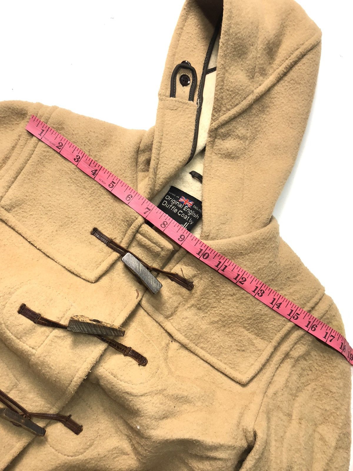 Gloverall RARE🔥VINTAGE GLOVERAL DUFFLE COAT MADE IN ENGLAND 🏴󠁧󠁢󠁥󠁮󠁧󠁿 Size US L / EU 52-54 / 3 - 9 Thumbnail