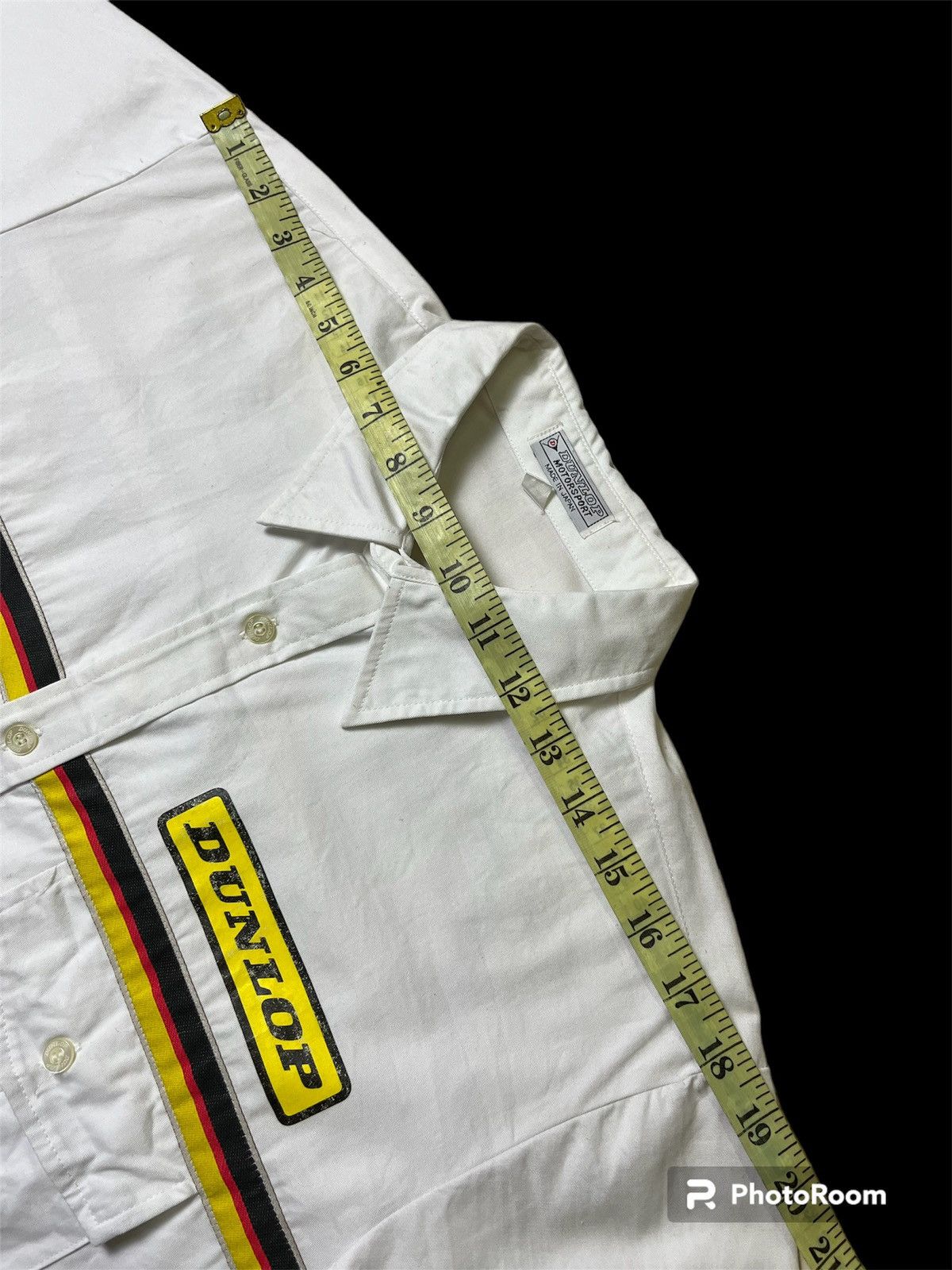 Sports Specialties VINTAGE DUNLOP MOTORSPORT MADE IN JAPAN BUTTON UPP SHIRT Size US L / EU 52-54 / 3 - 5 Thumbnail