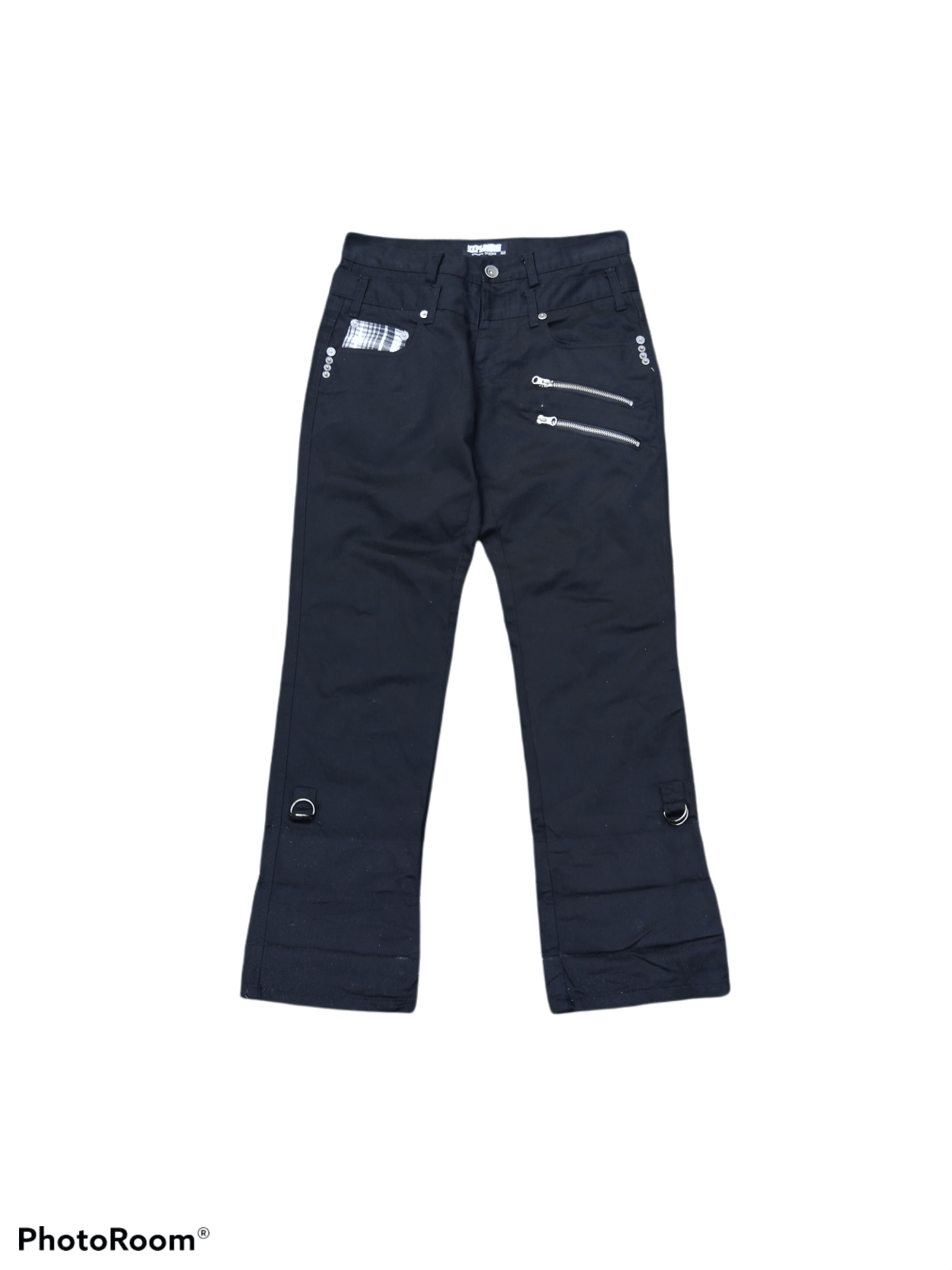 Japanese Brand JAPANESE SEDITIONARIES EXPLOSION ZIPPER DOUBLE WAIST Size US 30 / EU 46 - 1 Thumbnail
