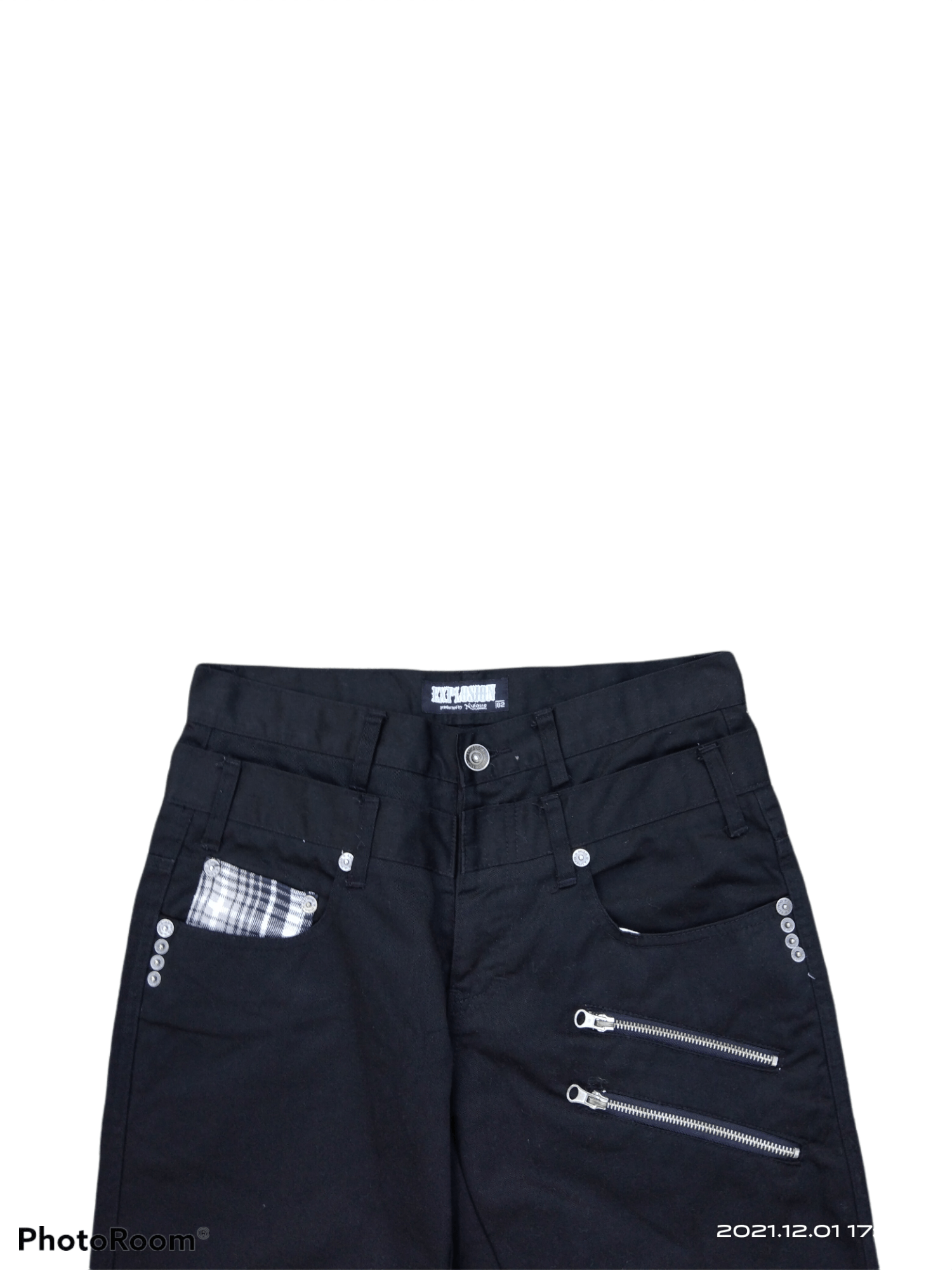 Japanese Brand JAPANESE SEDITIONARIES EXPLOSION ZIPPER DOUBLE WAIST Size US 30 / EU 46 - 4 Thumbnail