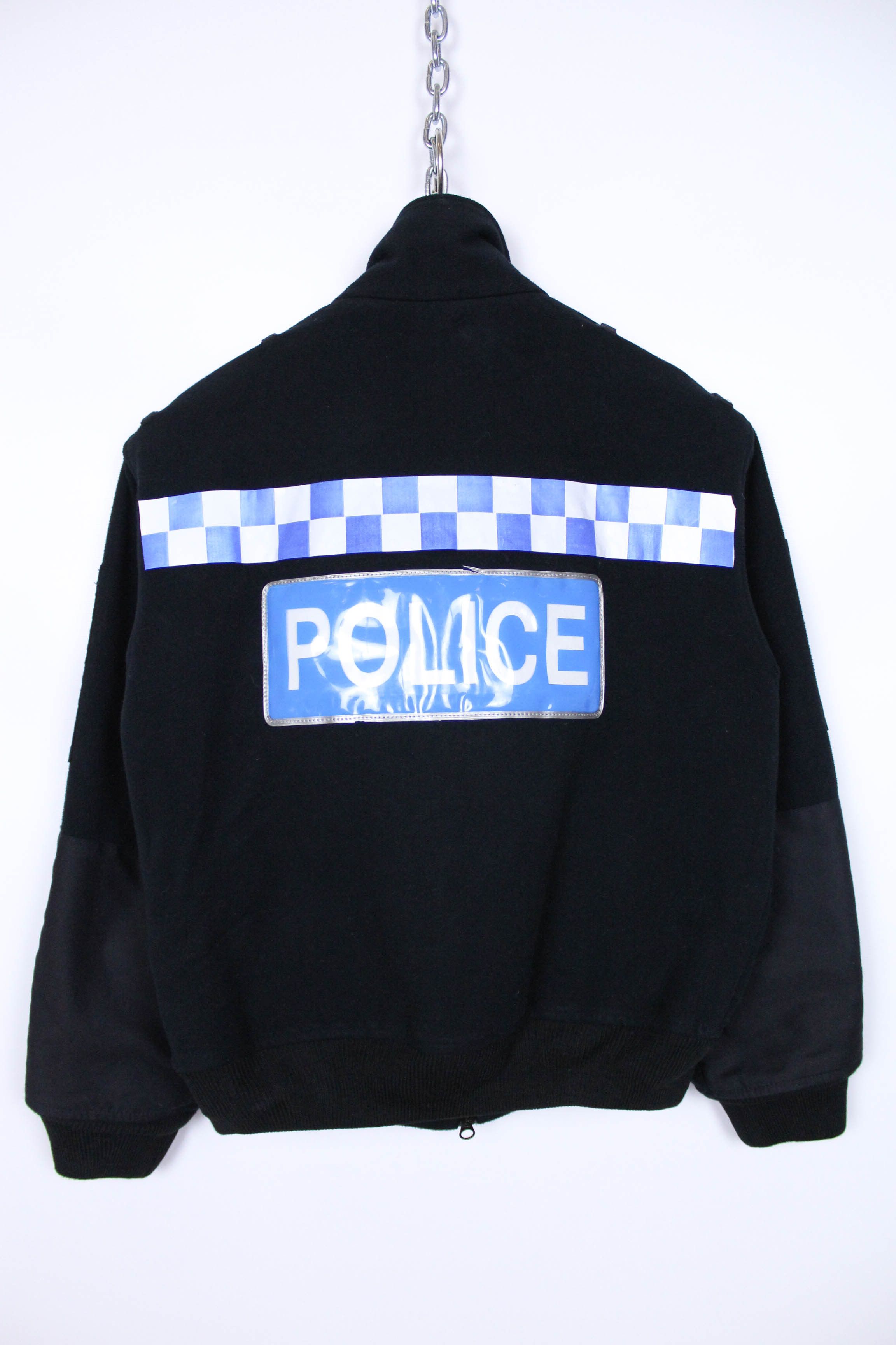 Other British POLICE Short Fit Fleece Windstopper Tornado Jacket Size US XS / EU 42 / 0 - 1 Thumbnail