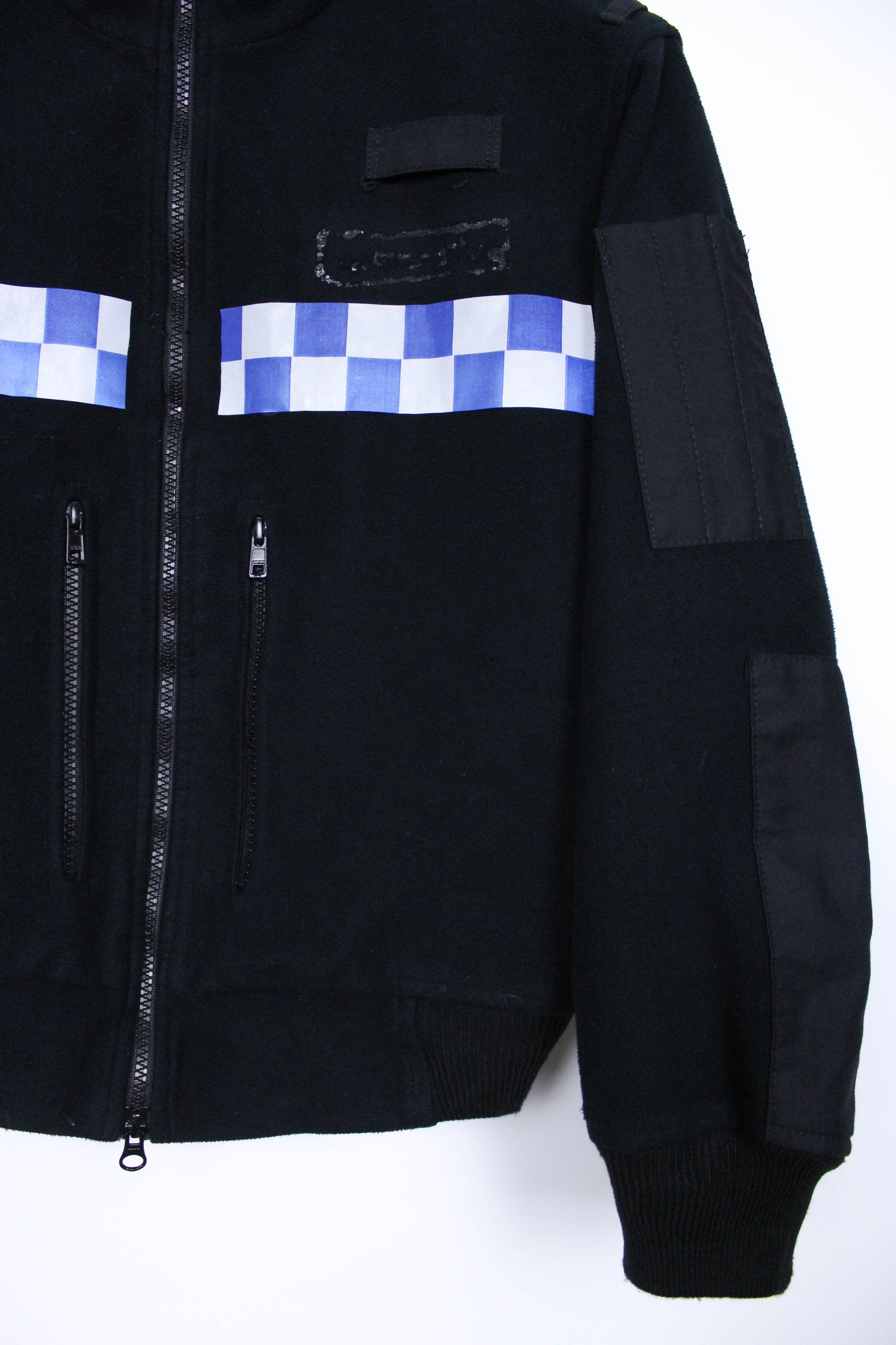 Other British POLICE Short Fit Fleece Windstopper Tornado Jacket Size US XS / EU 42 / 0 - 6 Thumbnail