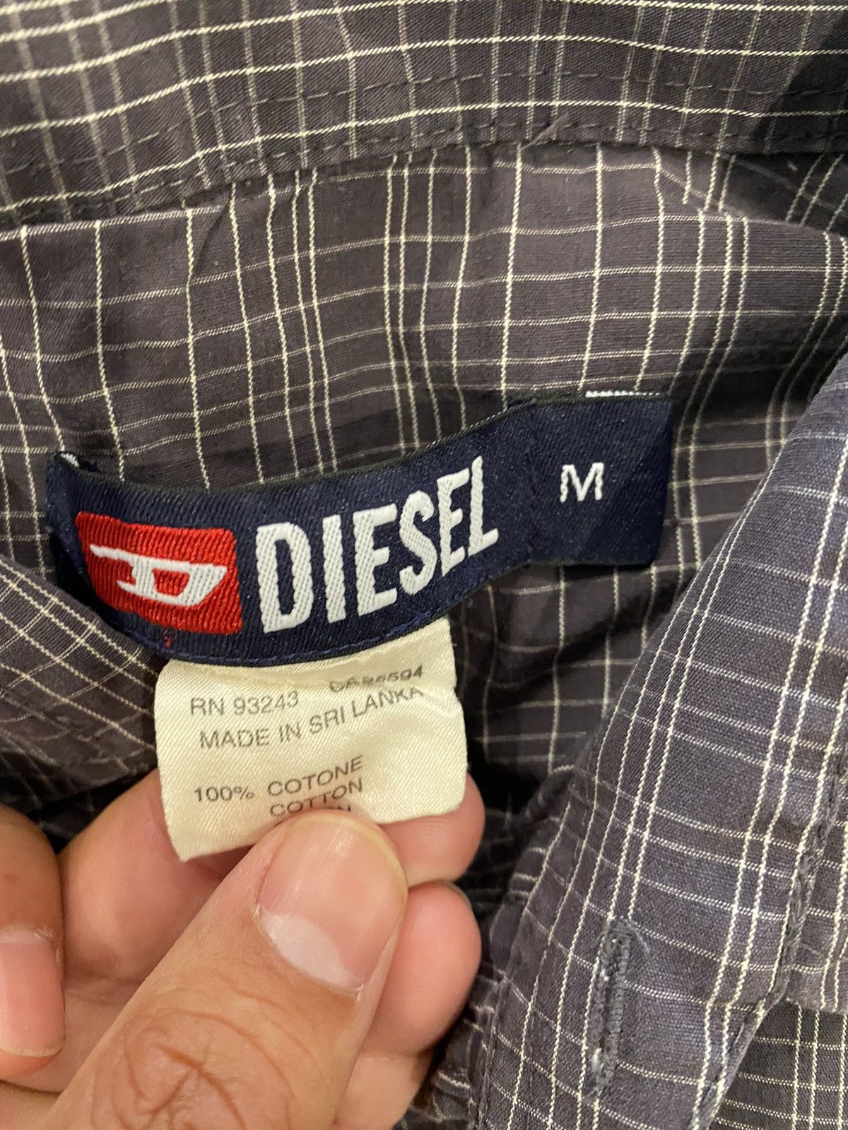 Diesel Vintage snap closure Diesel button down size M Size US M / EU 48-50 / 2 - 3 Thumbnail