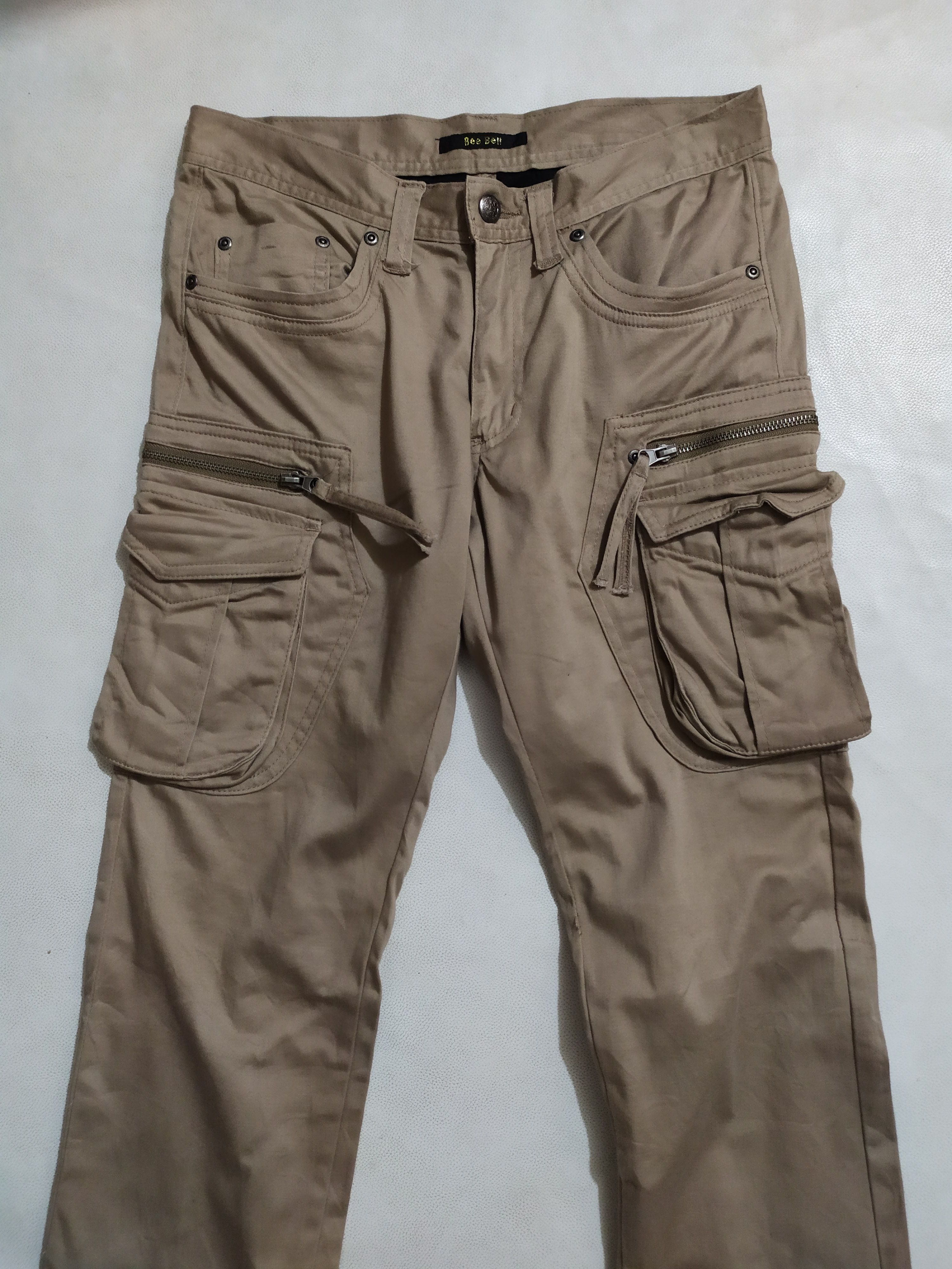 Japanese Brand 🔥Bee Bell Japan Cargo Multipocket Tactical Pants Size US 29 - 2 Thumbnail