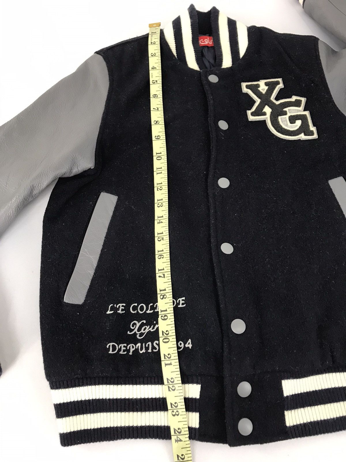 Japanese Brand X-Girl Varsity Jacket College Fashion Hype Street Fashion Size US S / EU 44-46 / 1 - 10 Thumbnail
