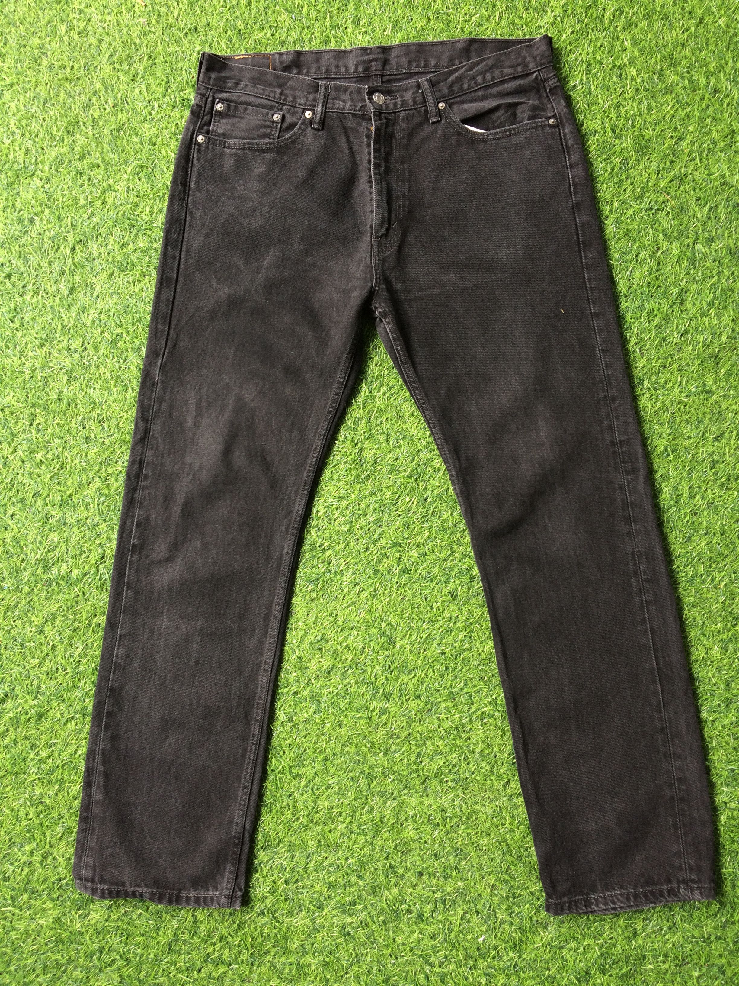 Levi's × Vintage Distressed Levis 505 Black Jeans #B-545 Size US 38 / EU 54 - 1 Thumbnail