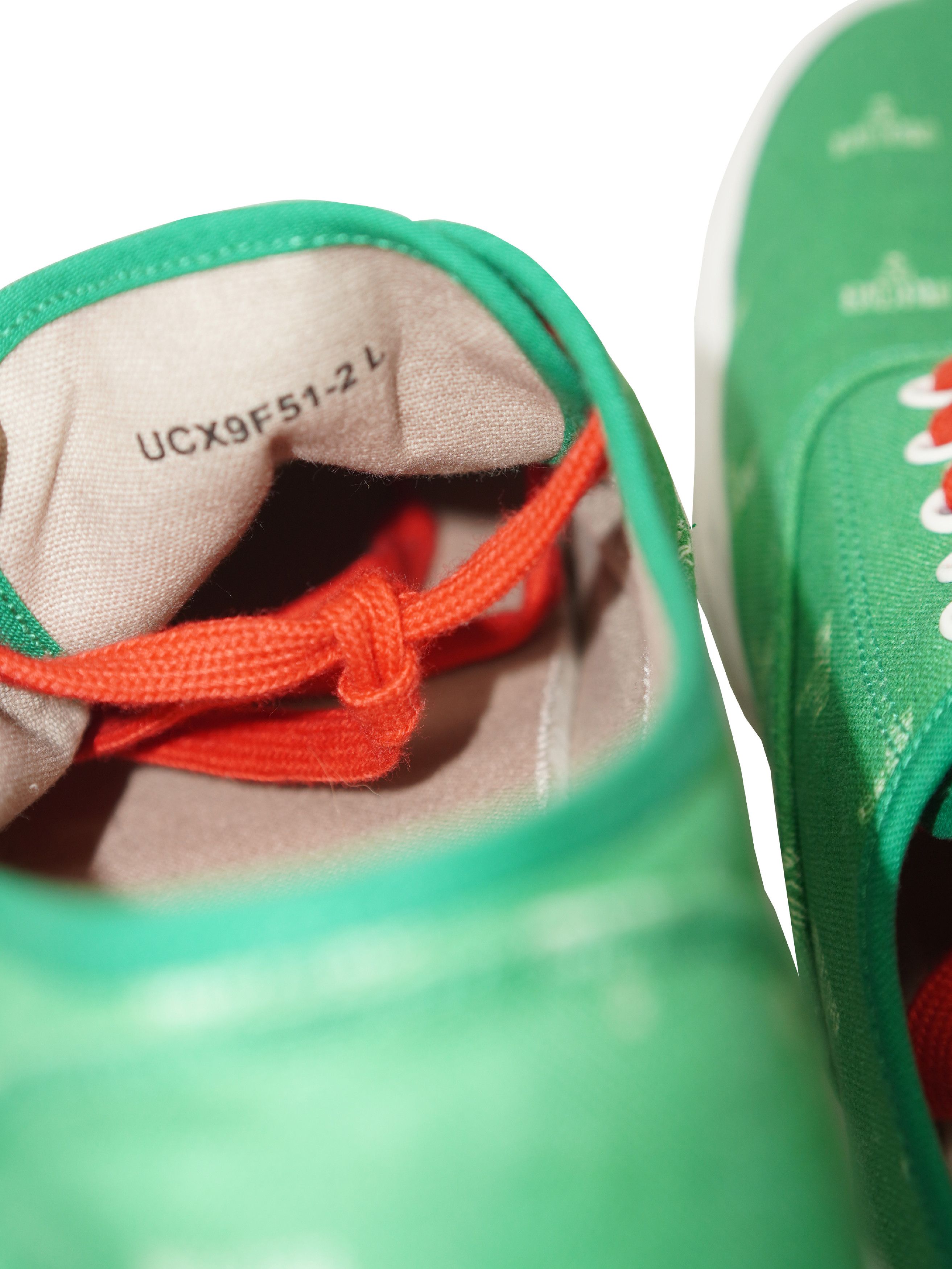 Undercover Undercover Print Red Green Era Pro Style Sneaker Size US 10.5 / EU 43-44 - 7 Thumbnail