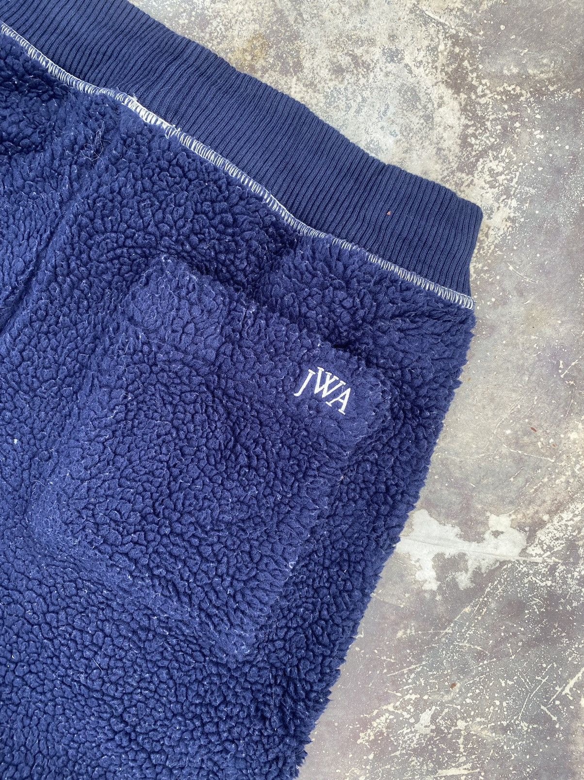 image of J W Anderson x Uniqlo Steals Uniqlo X J.w.anderson Sherpa Fleece Pants in Blue, Women's (Size 26)