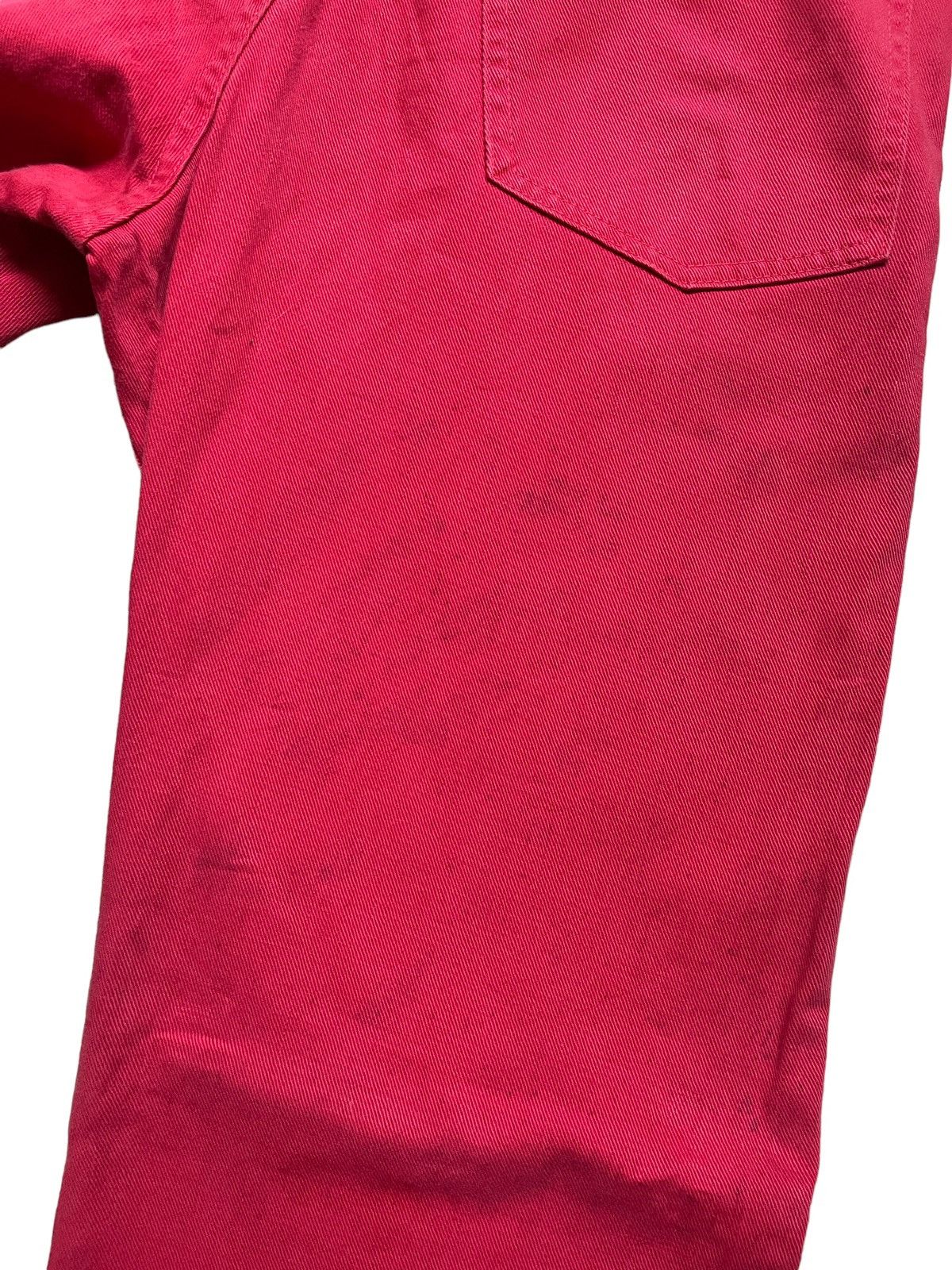 Marithe + Francois Girbaud Marithe Francois Girbaud Red Denim Jeans Size US 29 - 10 Thumbnail