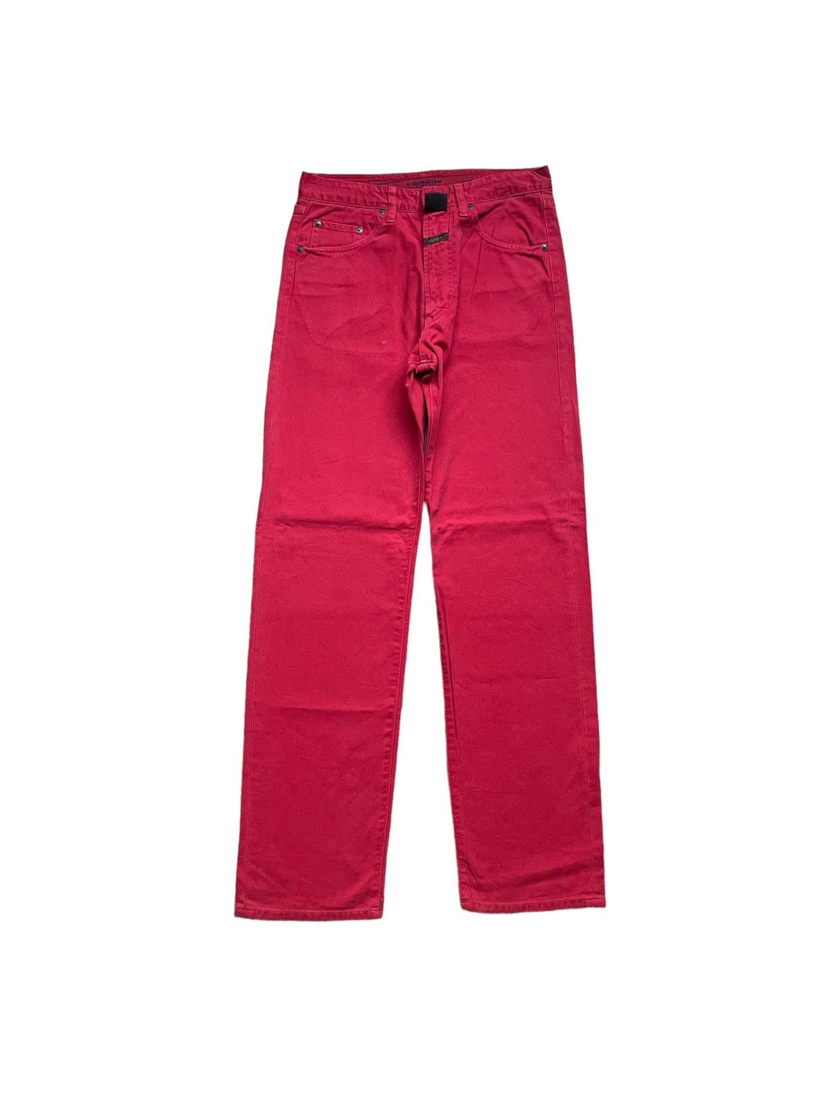 Marithe + Francois Girbaud Marithe Francois Girbaud Red Denim Jeans Size US 29 - 1 Thumbnail