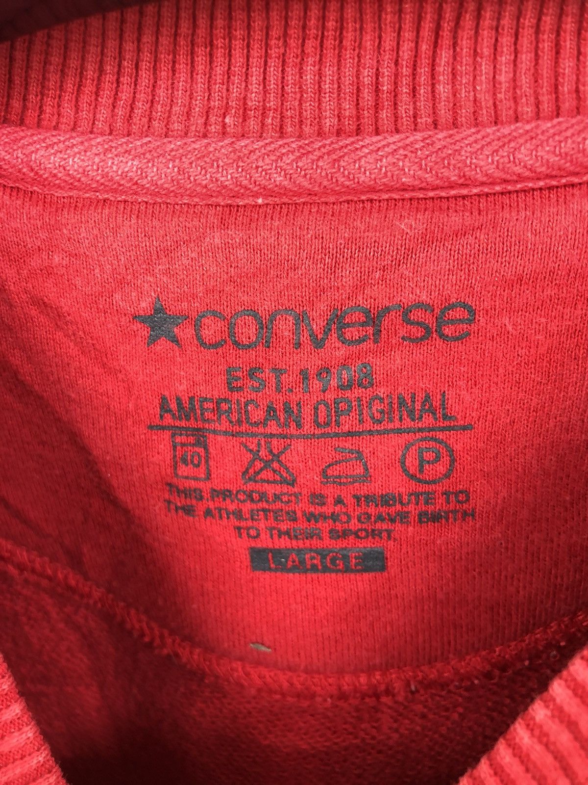 Converse Converse Retro Logo Sweatshirt Size US L / EU 52-54 / 3 - 4 Thumbnail