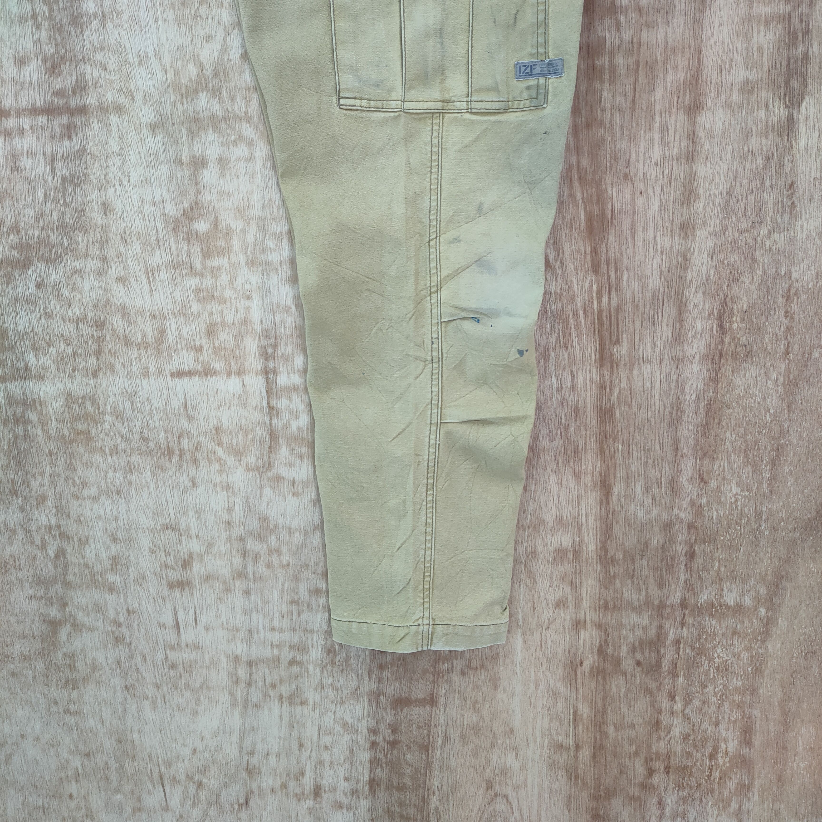 FRONTEER × Vintage VINTAGE IZ FRONTIER FADED PAINT CARGO PANTS Size US 34 / EU 50 - 14 Thumbnail