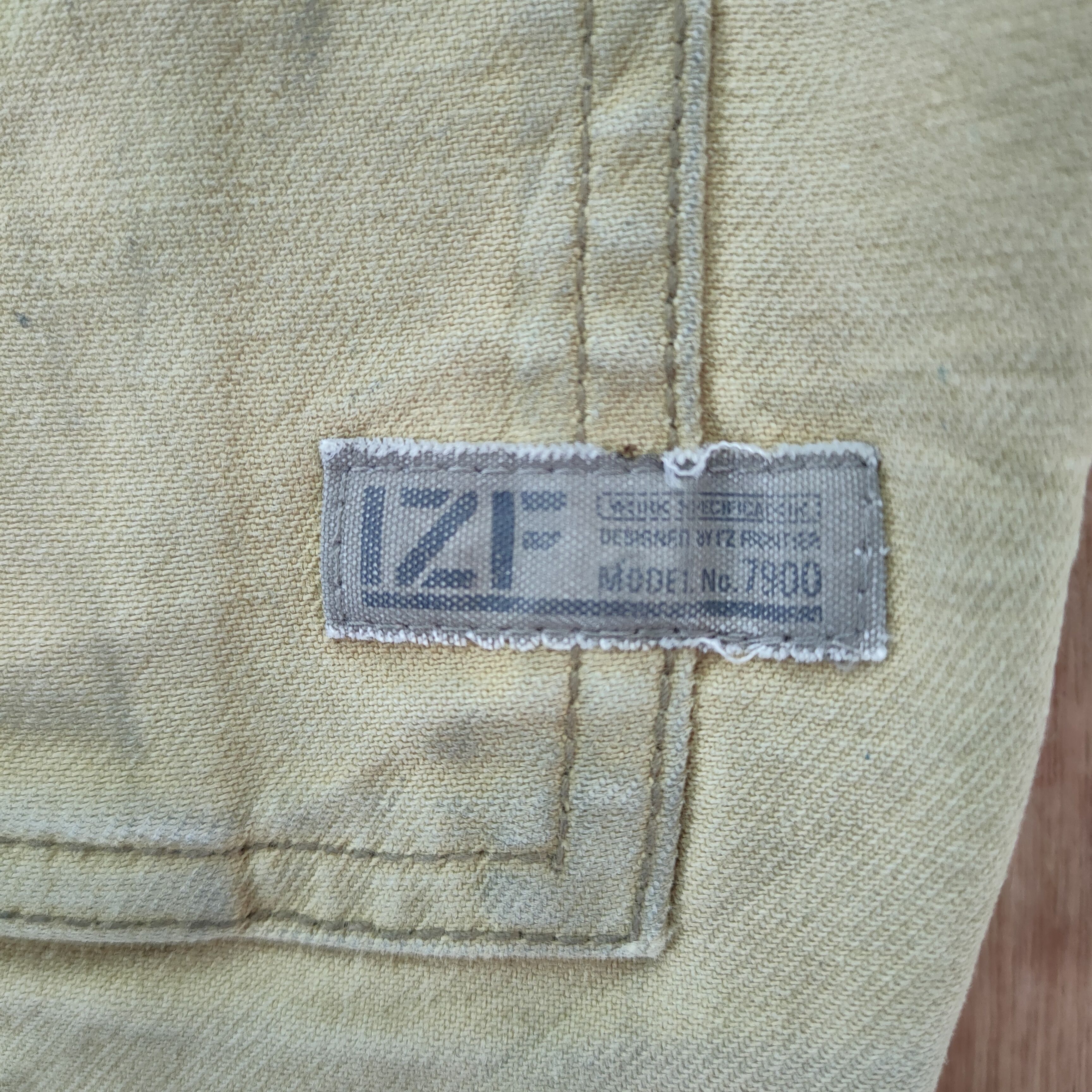 FRONTEER × Vintage VINTAGE IZ FRONTIER FADED PAINT CARGO PANTS Size US 34 / EU 50 - 15 Thumbnail