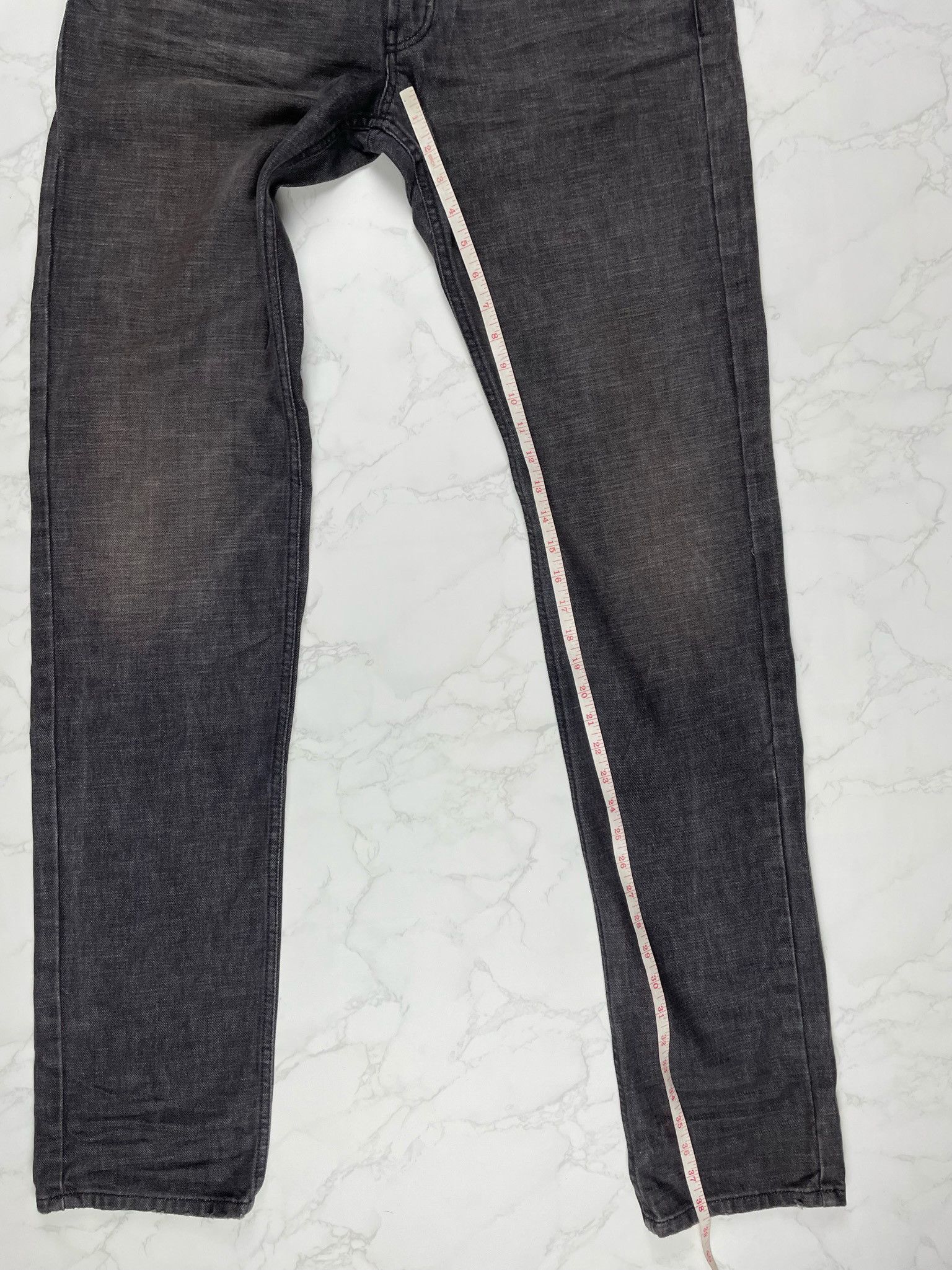 Prada Prada Black Denim Straight Jeans Size US 36 / EU 52 - 5 Thumbnail