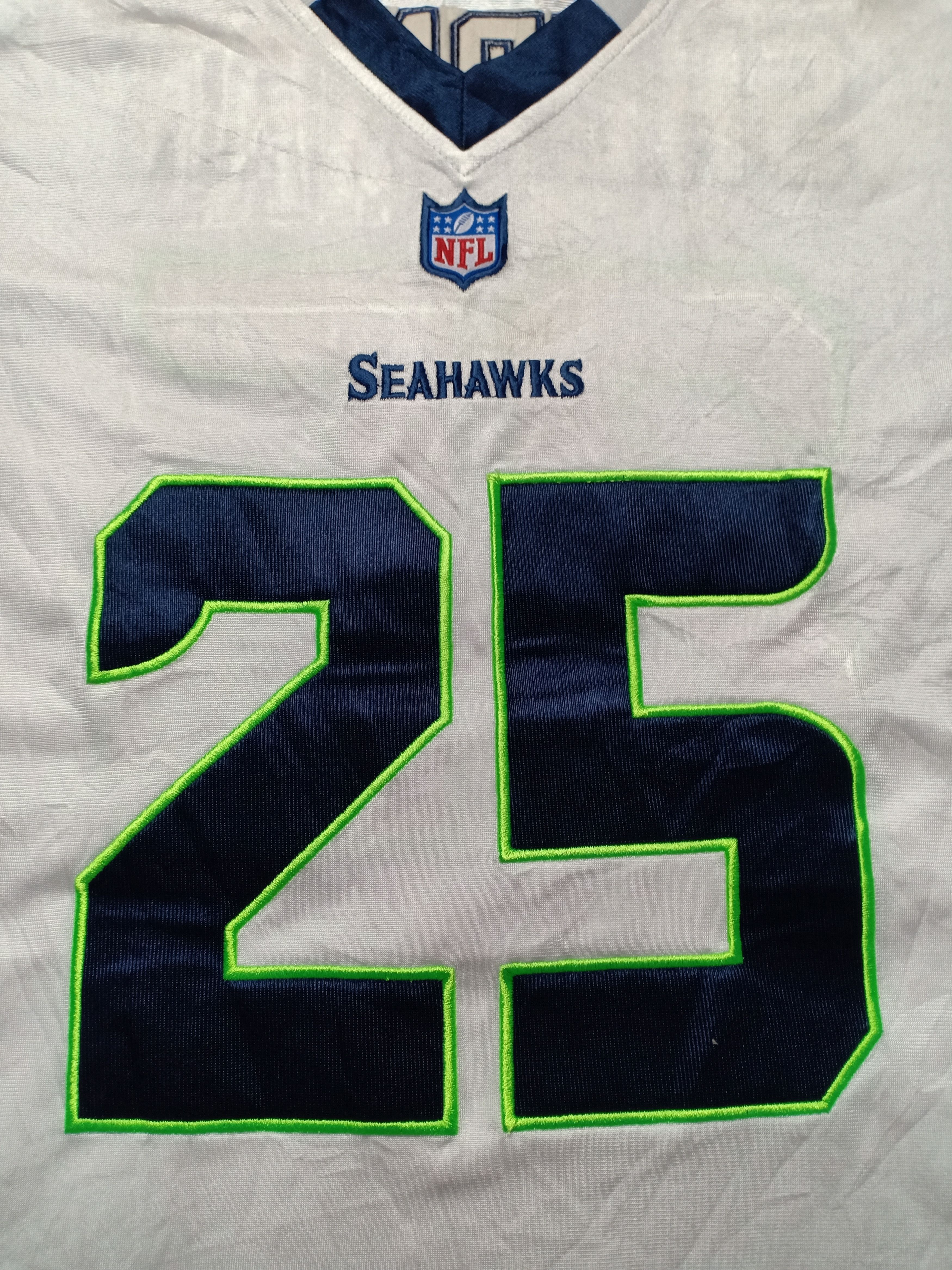 NFL Vintage Limited Rare Seahawks Sherman NO 25 NFL Jersey Size US L / EU 52-54 / 3 - 3 Thumbnail