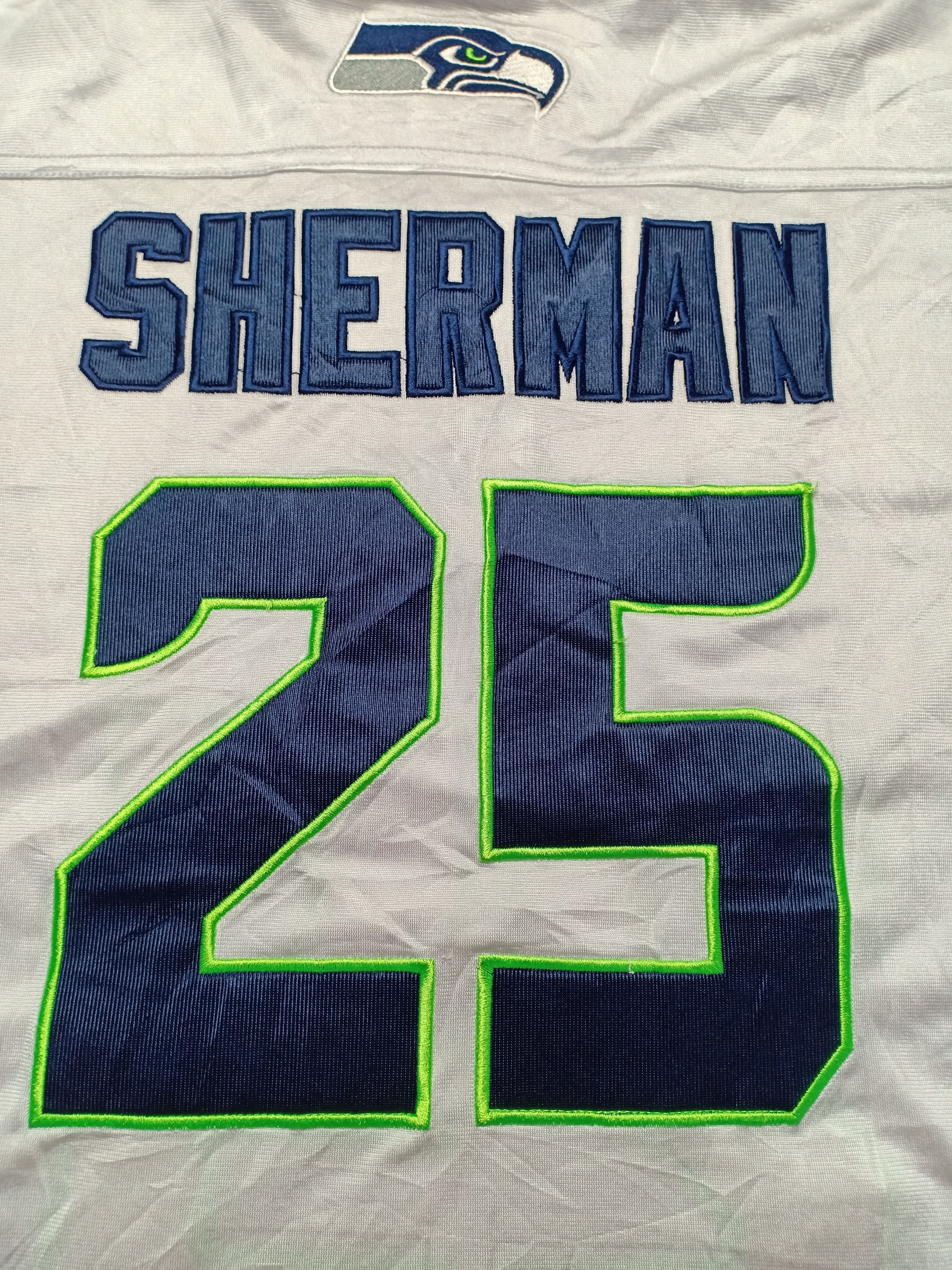 NFL Vintage Limited Rare Seahawks Sherman NO 25 NFL Jersey Size US L / EU 52-54 / 3 - 10 Thumbnail