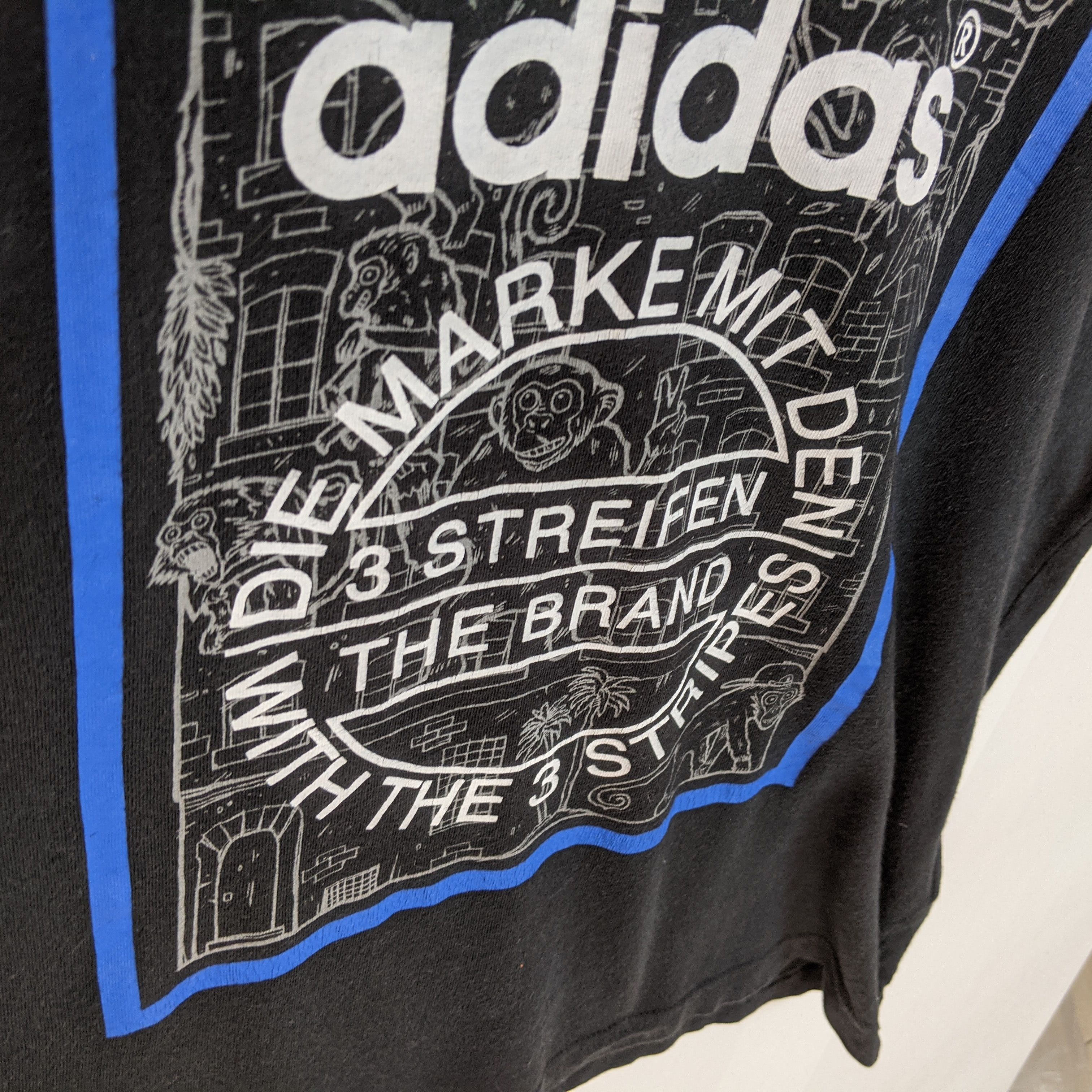 Adidas ADIDAS Trefoil Big Image T-Shirt Size US S / EU 44-46 / 1 - 7 Thumbnail