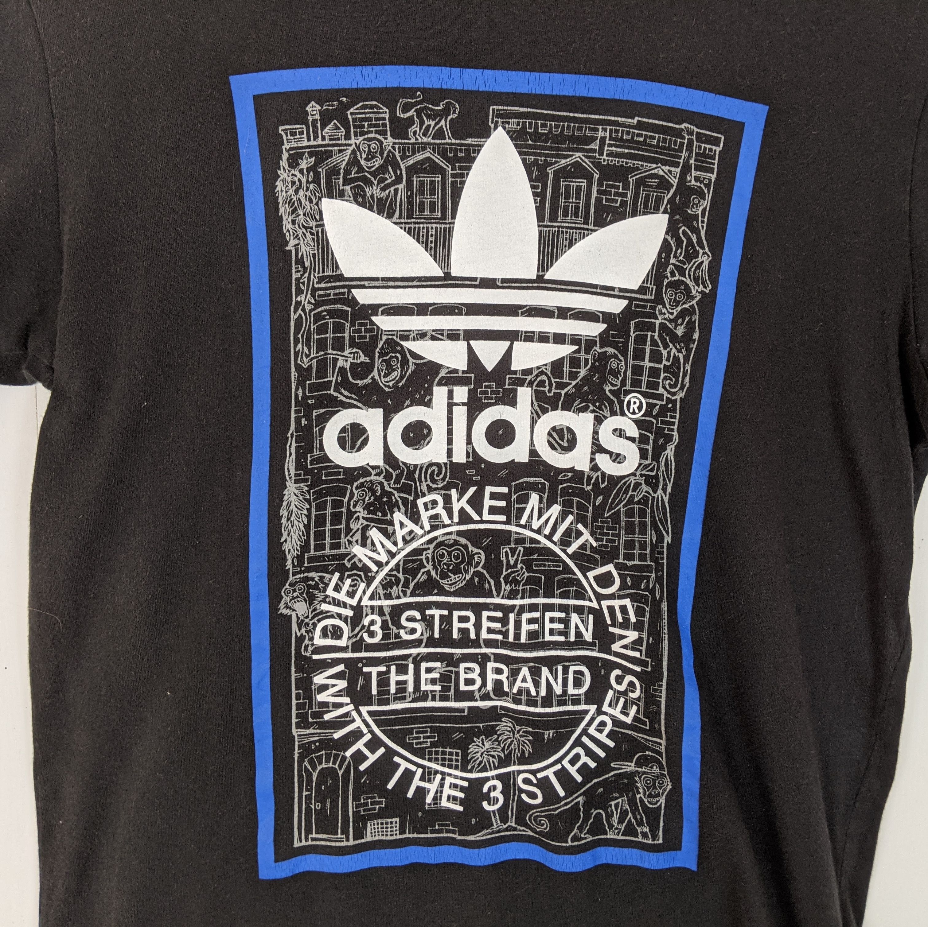 Adidas ADIDAS Trefoil Big Image T-Shirt Size US S / EU 44-46 / 1 - 5 Thumbnail
