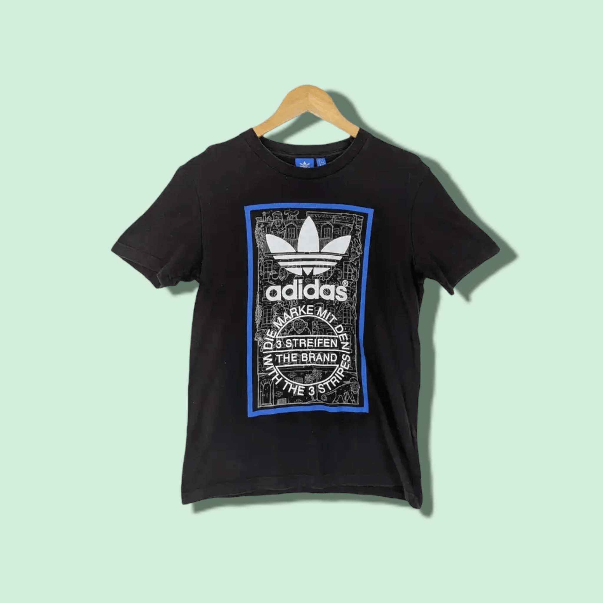 Adidas ADIDAS Trefoil Big Image T-Shirt Size US S / EU 44-46 / 1 - 1 Thumbnail