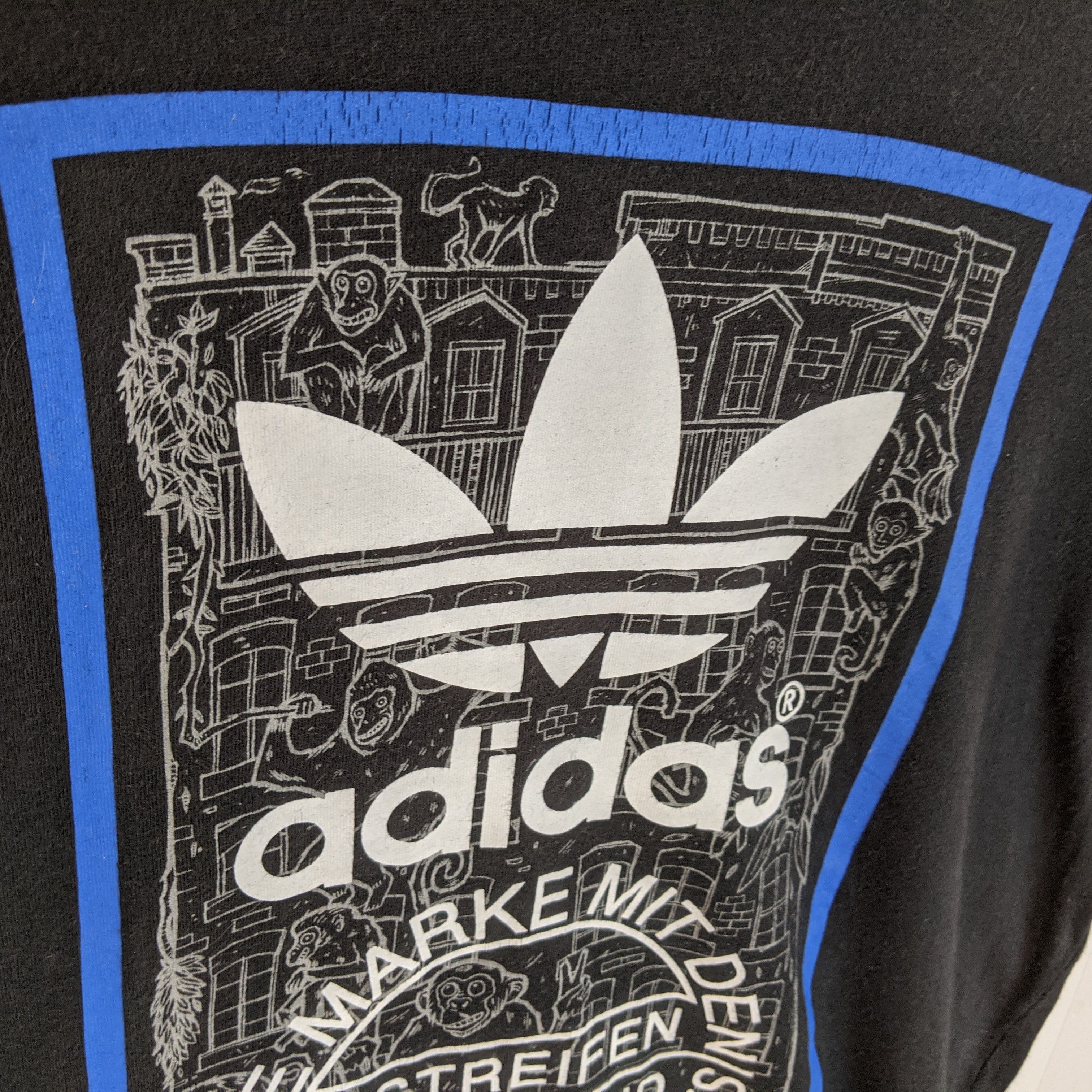 Adidas ADIDAS Trefoil Big Image T-Shirt Size US S / EU 44-46 / 1 - 6 Thumbnail