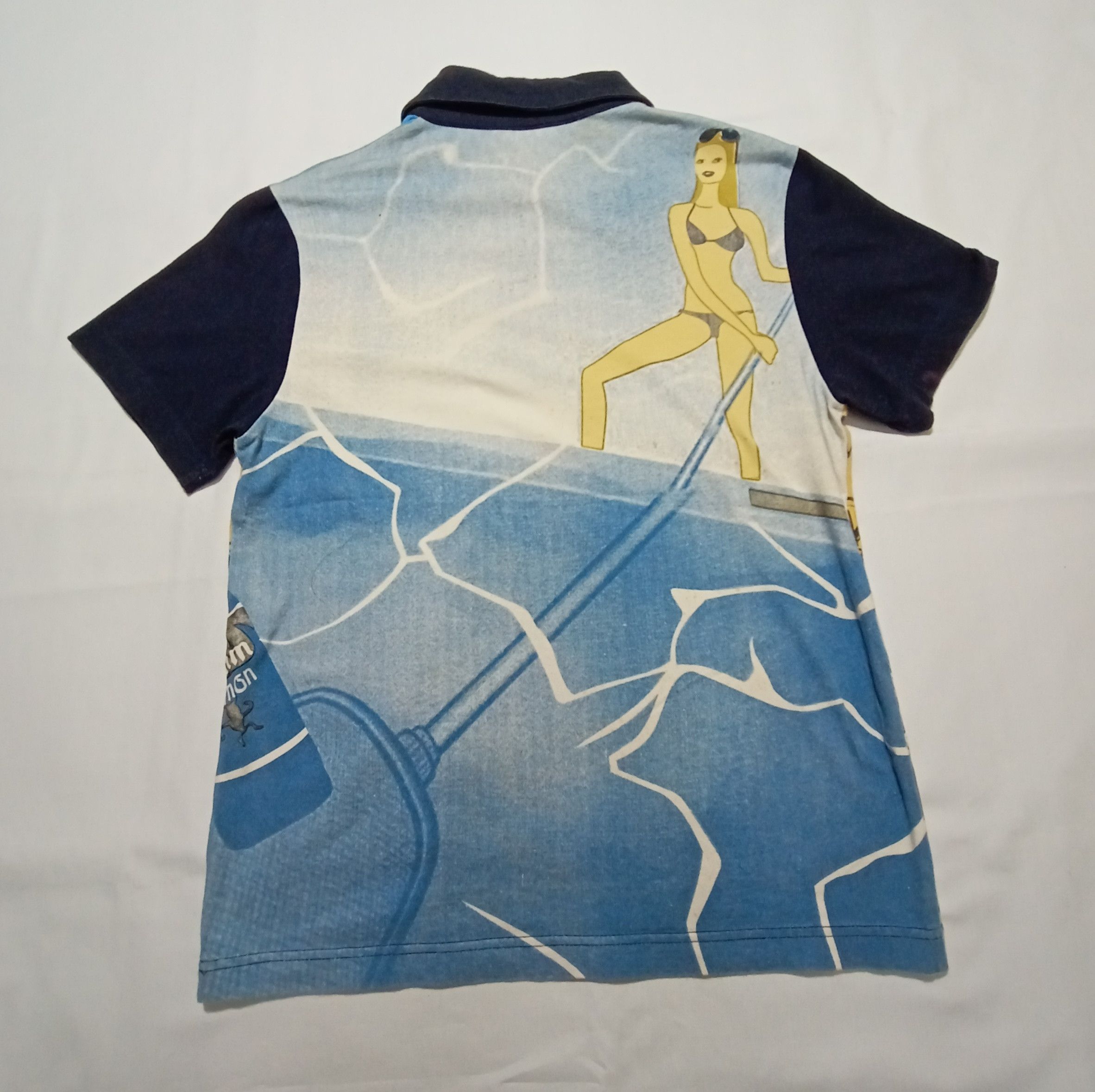 Japanese Brand Rare All Over Printed Graphic Art Hotel Promo Polo Shirt Size US S / EU 44-46 / 1 - 3 Thumbnail