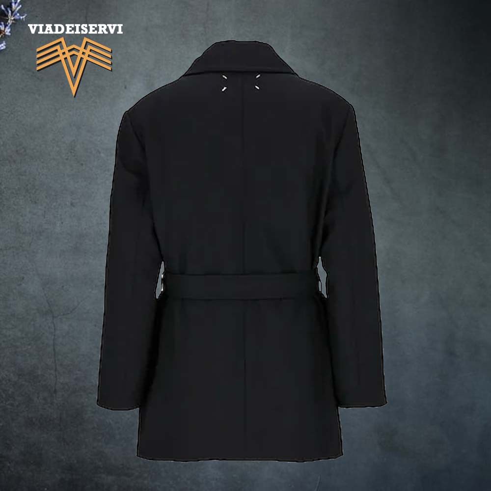 Maison Margiela Coat in Black Size US S / EU 44-46 / 1 - 2 Thumbnail