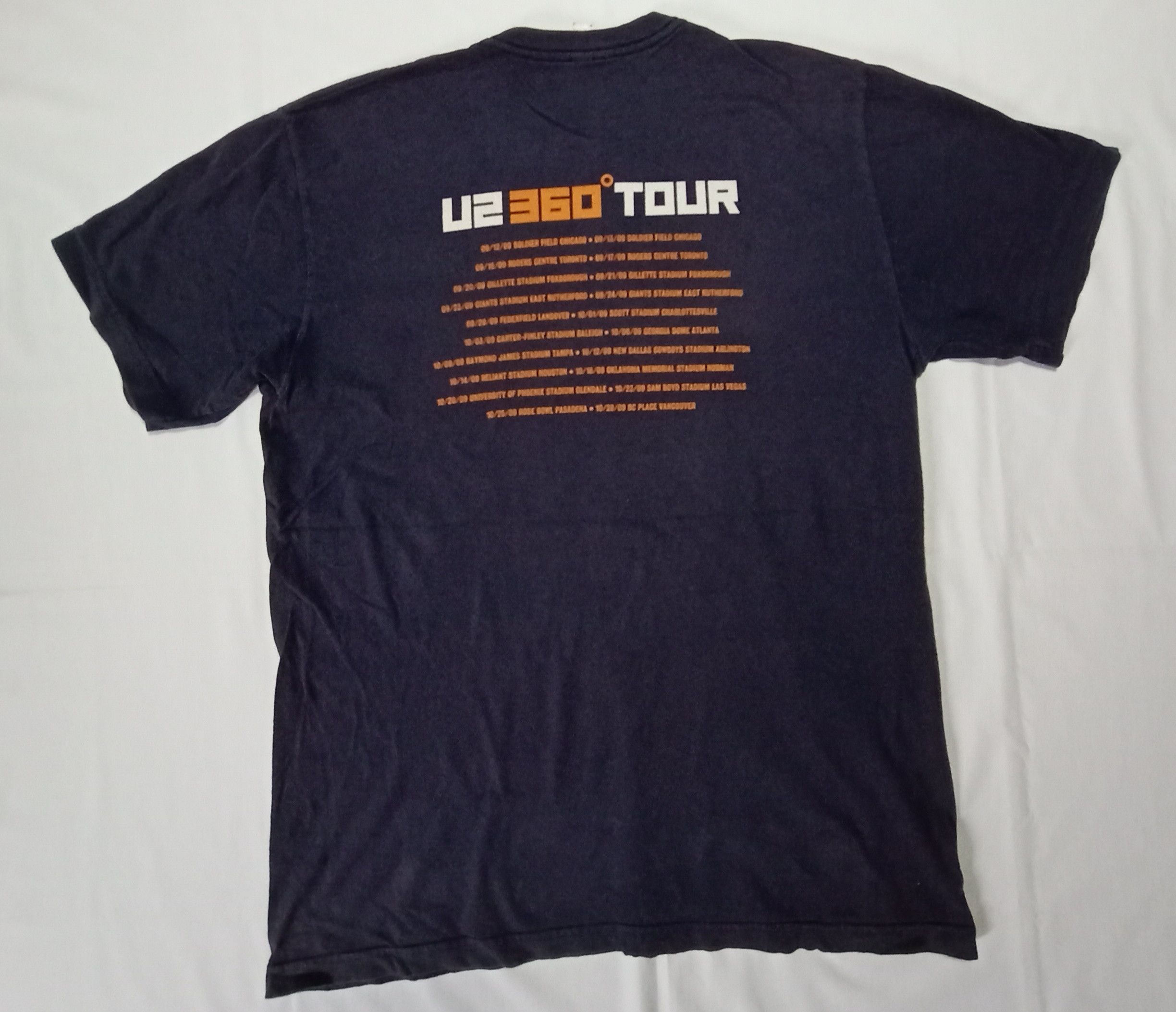 Band Tees Vintage U2 360 Tour 2009 Tee Size US M / EU 48-50 / 2 - 1 Thumbnail