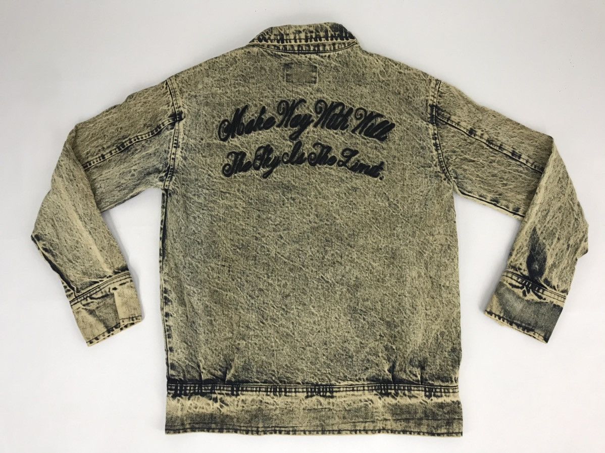 Japanese Brand Vintage Vence Exchange Acid Wash Jeans Denim Jacket Trucker Size US M / EU 48-50 / 2 - 1 Thumbnail
