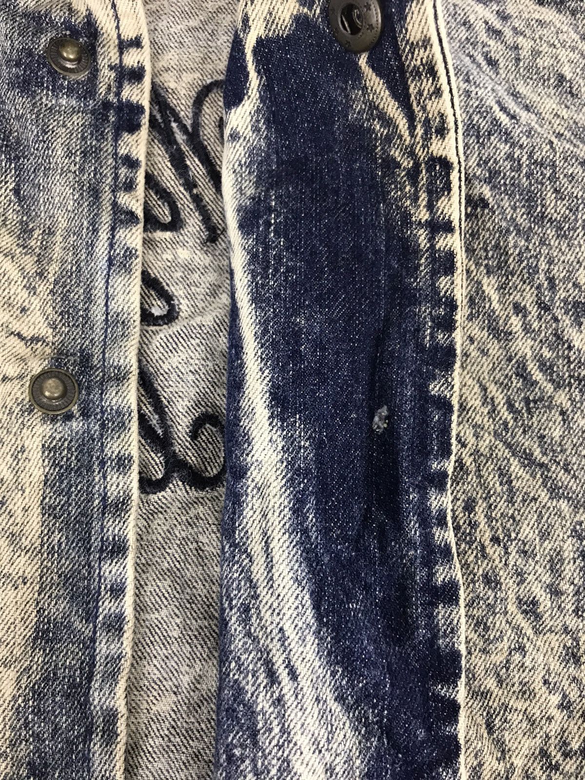 Japanese Brand Vintage Vence Exchange Acid Wash Jeans Denim Jacket Trucker Size US M / EU 48-50 / 2 - 4 Thumbnail