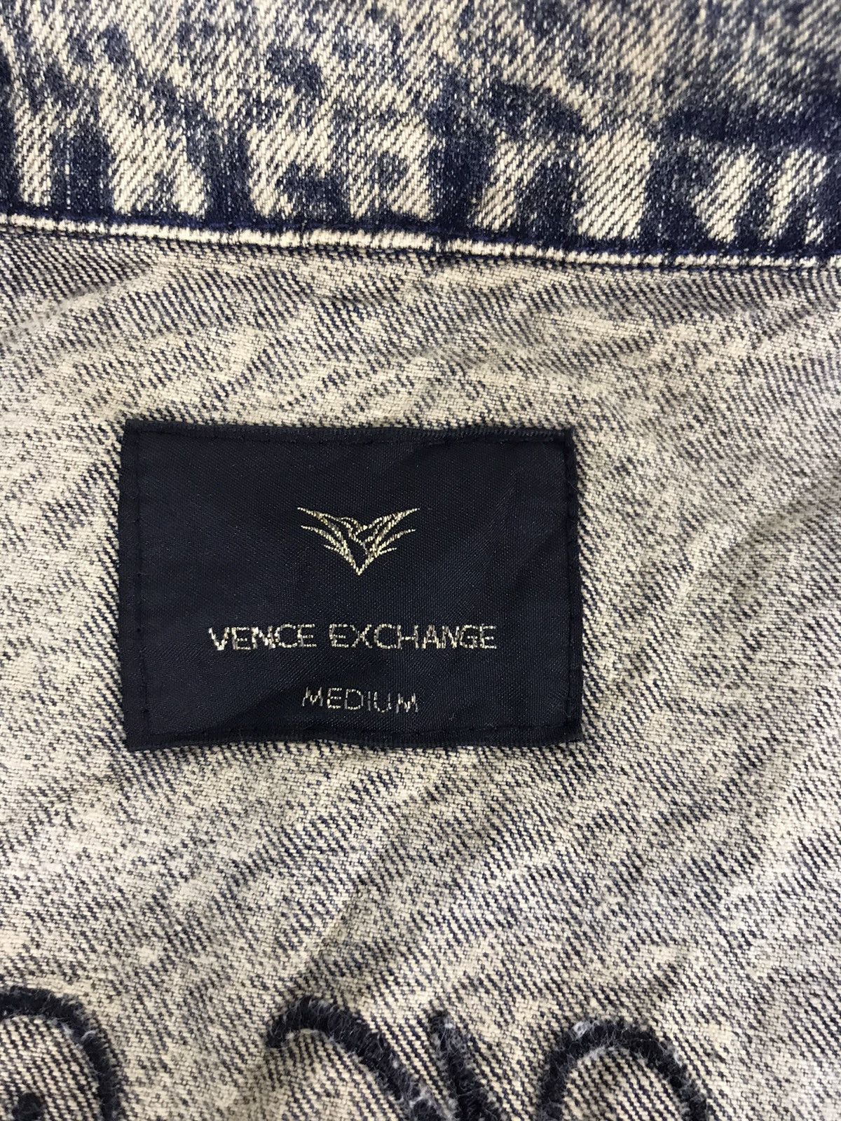 Japanese Brand Vintage Vence Exchange Acid Wash Jeans Denim Jacket Trucker Size US M / EU 48-50 / 2 - 6 Thumbnail