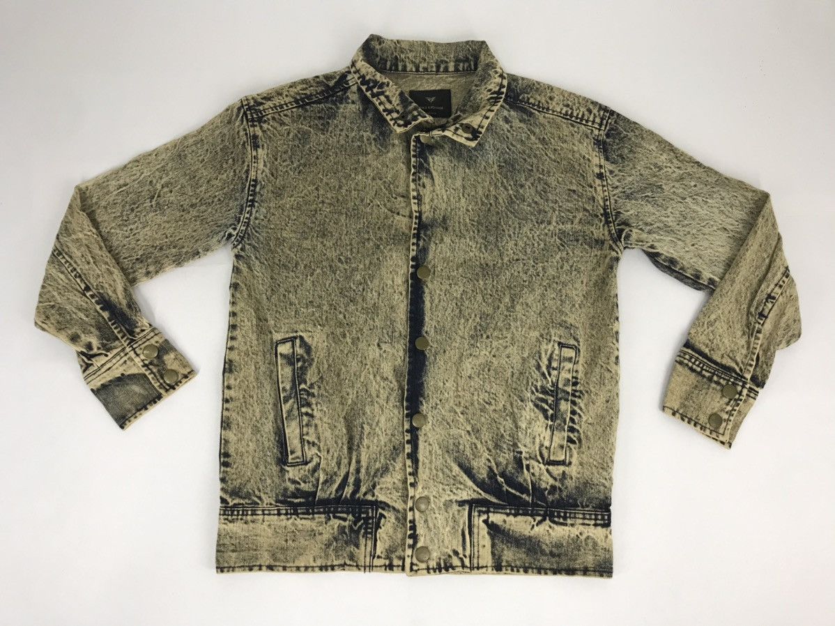 Japanese Brand Vintage Vence Exchange Acid Wash Jeans Denim Jacket Trucker Size US M / EU 48-50 / 2 - 3 Thumbnail