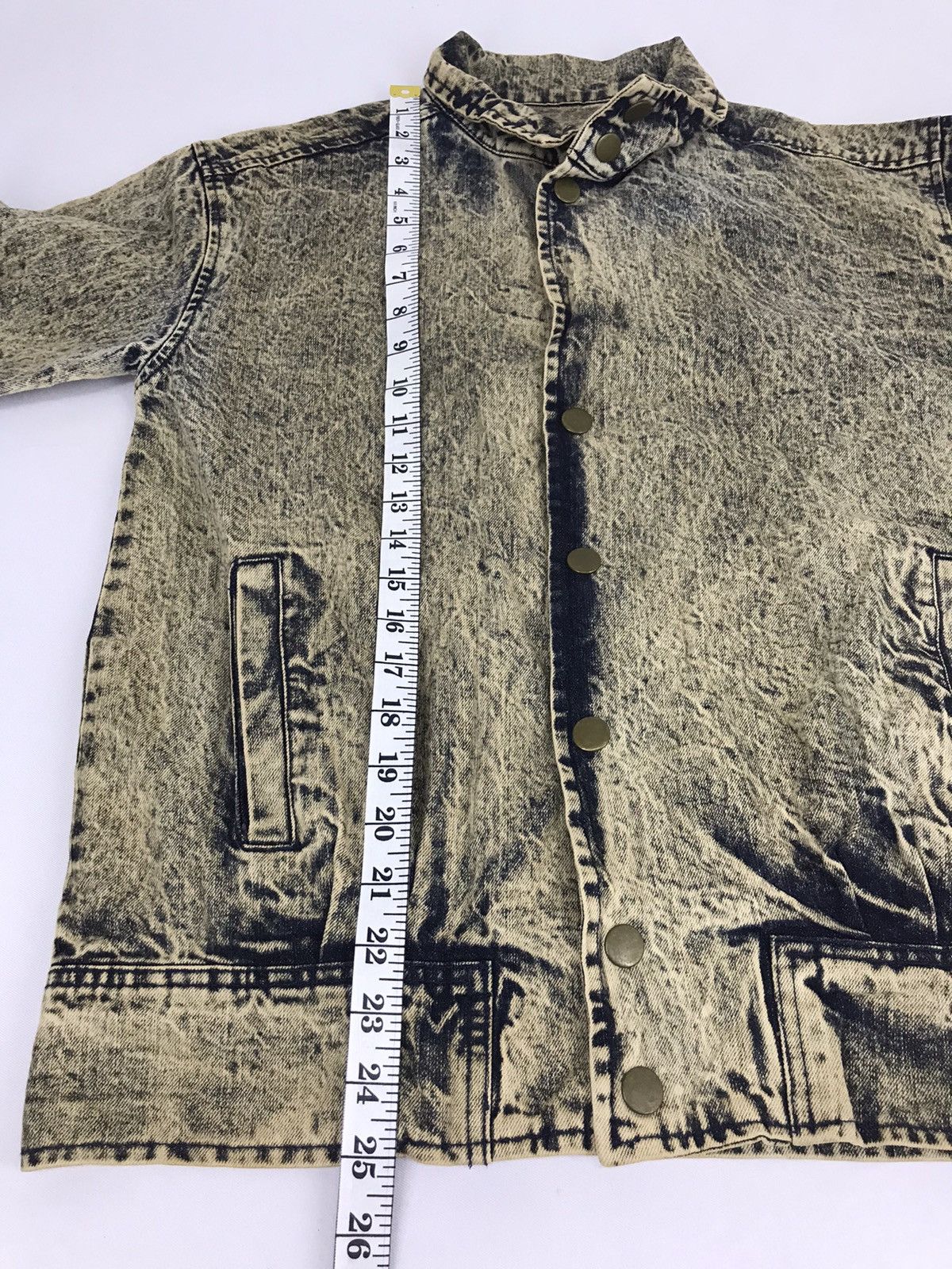 Japanese Brand Vintage Vence Exchange Acid Wash Jeans Denim Jacket Trucker Size US M / EU 48-50 / 2 - 10 Thumbnail