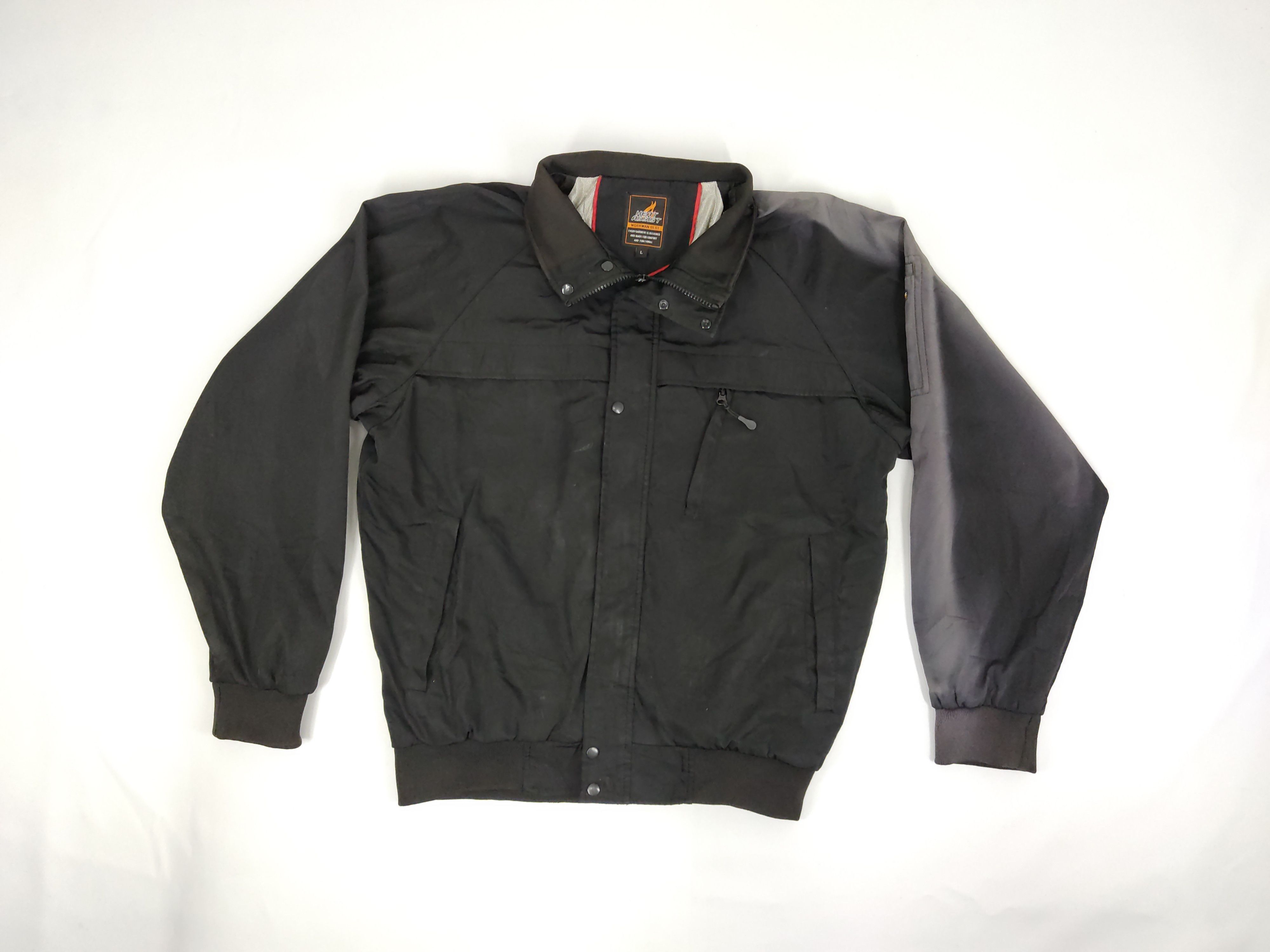 Japanese Brand Windbreaker Light Jacket Heat Assist Zipper L K-pop Fashion Size US L / EU 52-54 / 3 - 1 Thumbnail