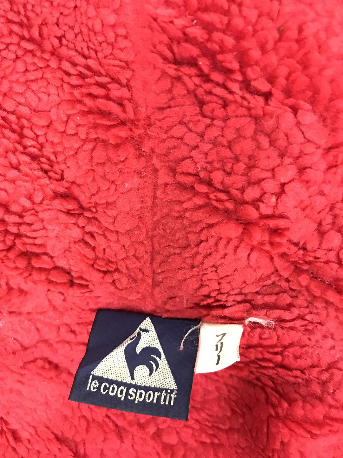 Le Coq Sportif Le Coq Sportif Big Logo Parkas Jacket Hoodie Sherpa Inner Size US XL / EU 56 / 4 - 7 Thumbnail