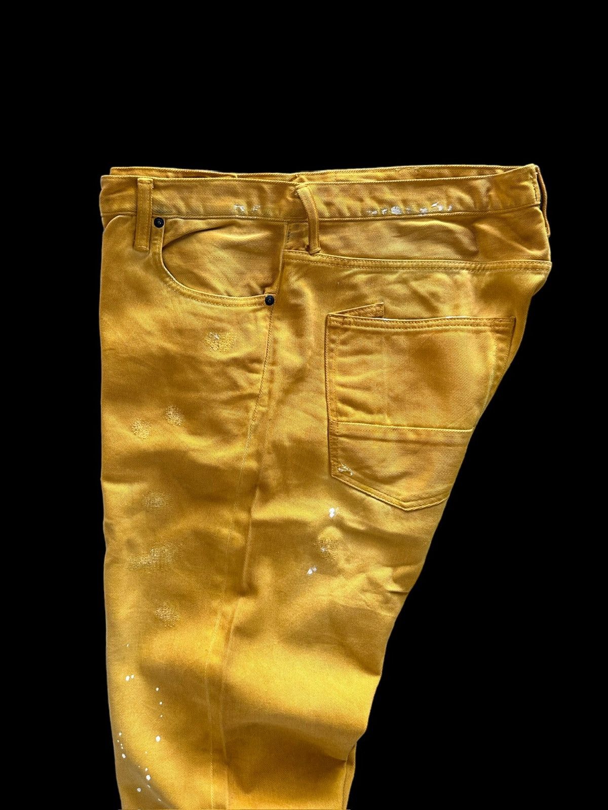 Prps 40/46 2007ss - Archive PRPS mustard denim jeans Size US 40 / EU 56 - 5 Thumbnail