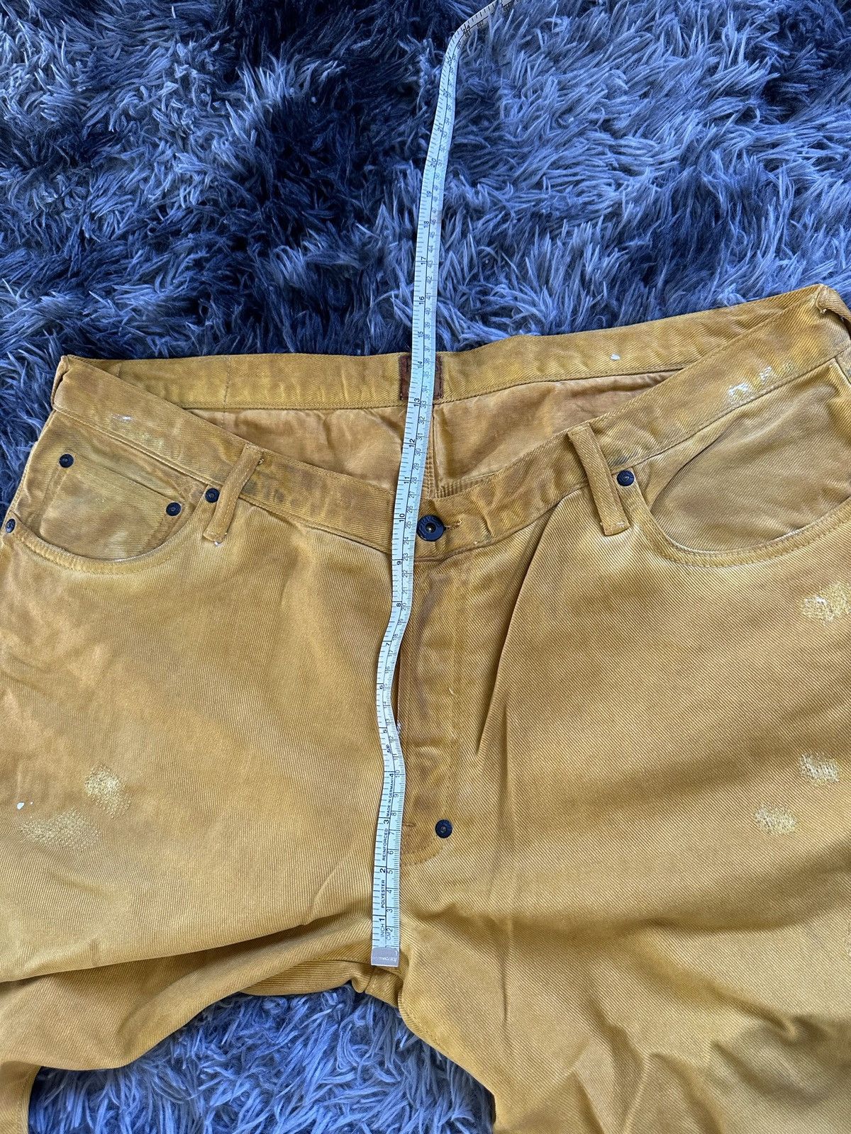Prps 40/46 2007ss - Archive PRPS mustard denim jeans Size US 40 / EU 56 - 20 Thumbnail