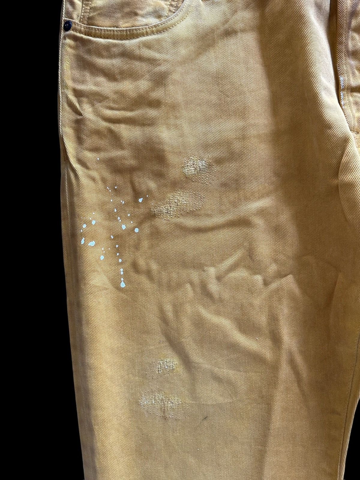Prps 40/46 2007ss - Archive PRPS mustard denim jeans Size US 40 / EU 56 - 8 Thumbnail
