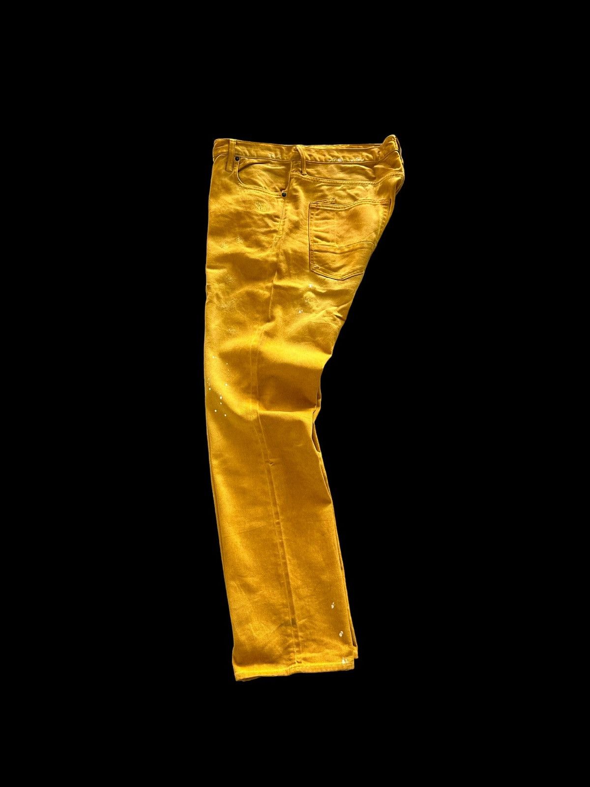 Prps 40/46 2007ss - Archive PRPS mustard denim jeans Size US 40 / EU 56 - 4 Thumbnail