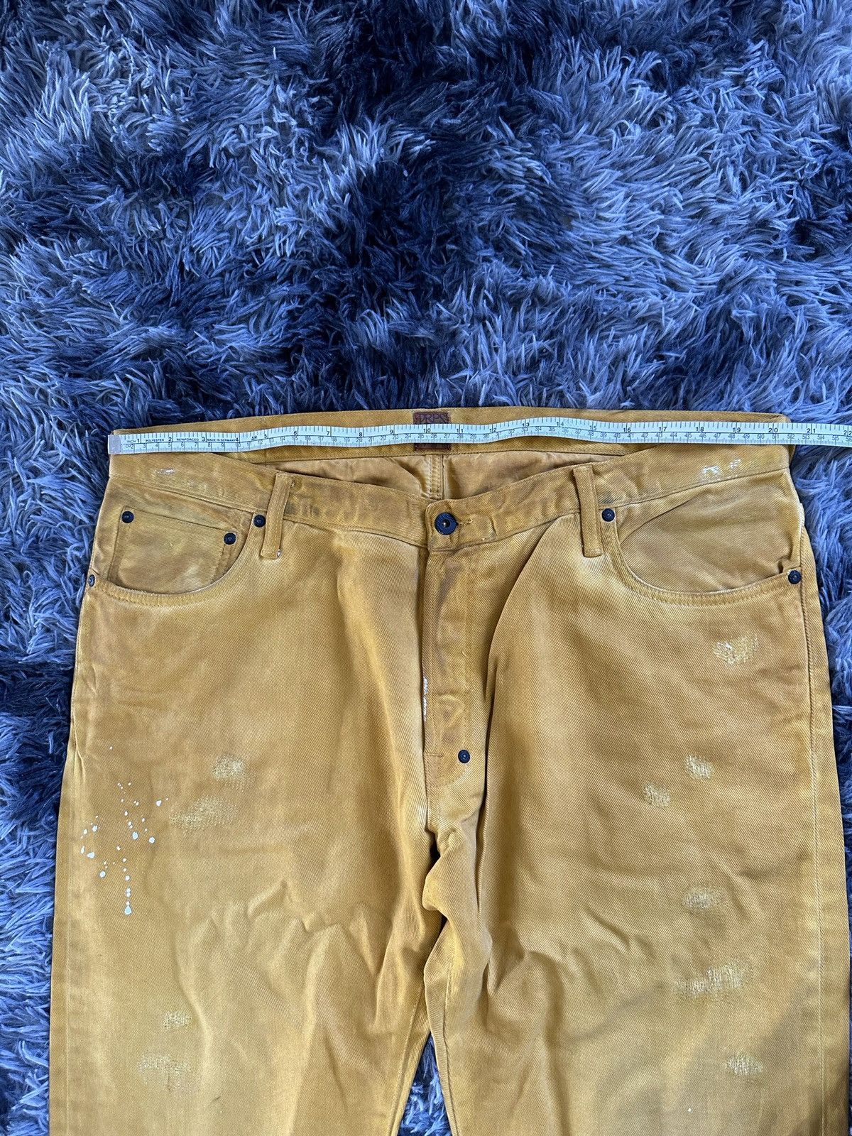 Prps 40/46 2007ss - Archive PRPS mustard denim jeans Size US 40 / EU 56 - 17 Thumbnail