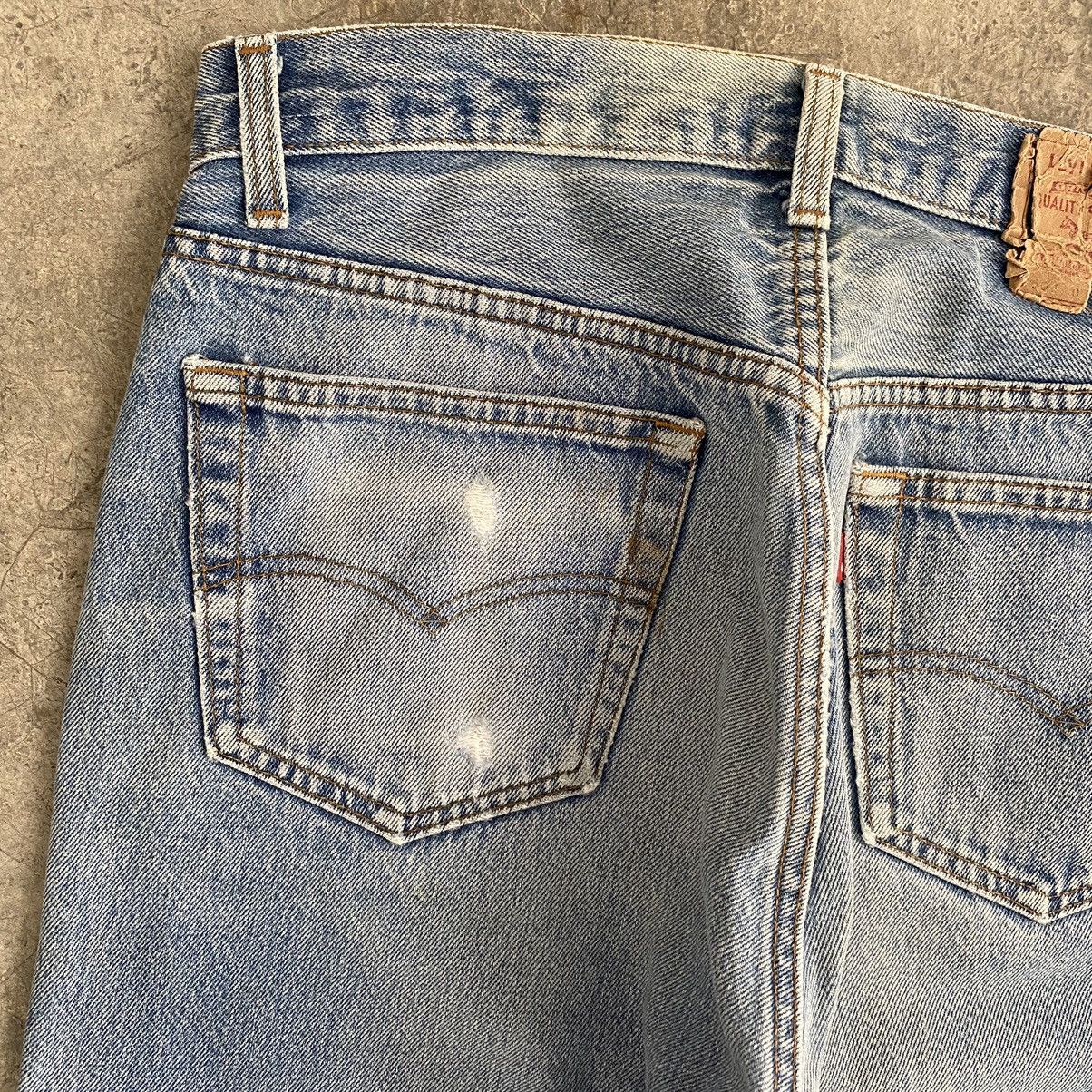 Levi's × Vintage Size 32x26 Vintage 80’s Levi's 501 Stonewashed Ripped Jeans Size US 32 / EU 48 - 21 Thumbnail
