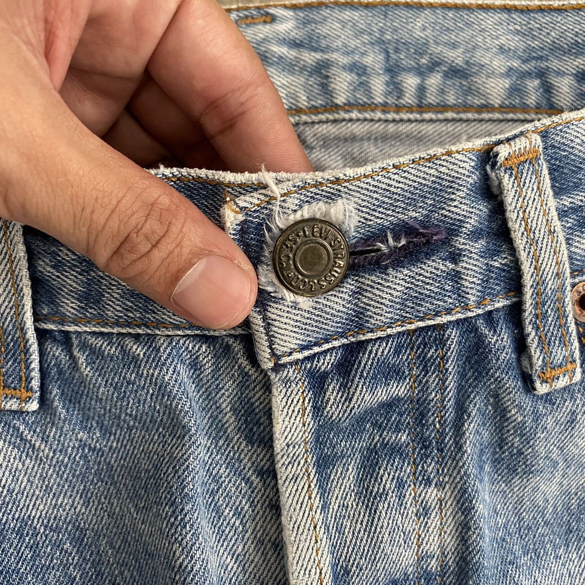 Levi's × Vintage Size 32x26 Vintage 80’s Levi's 501 Stonewashed Ripped Jeans Size US 32 / EU 48 - 8 Thumbnail