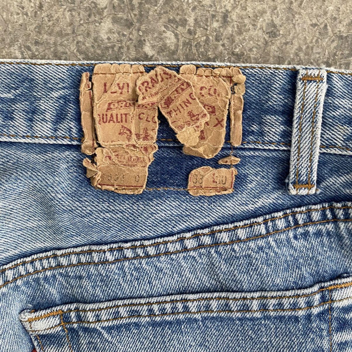Levi's × Vintage Size 32x26 Vintage 80’s Levi's 501 Stonewashed Ripped Jeans Size US 32 / EU 48 - 23 Thumbnail