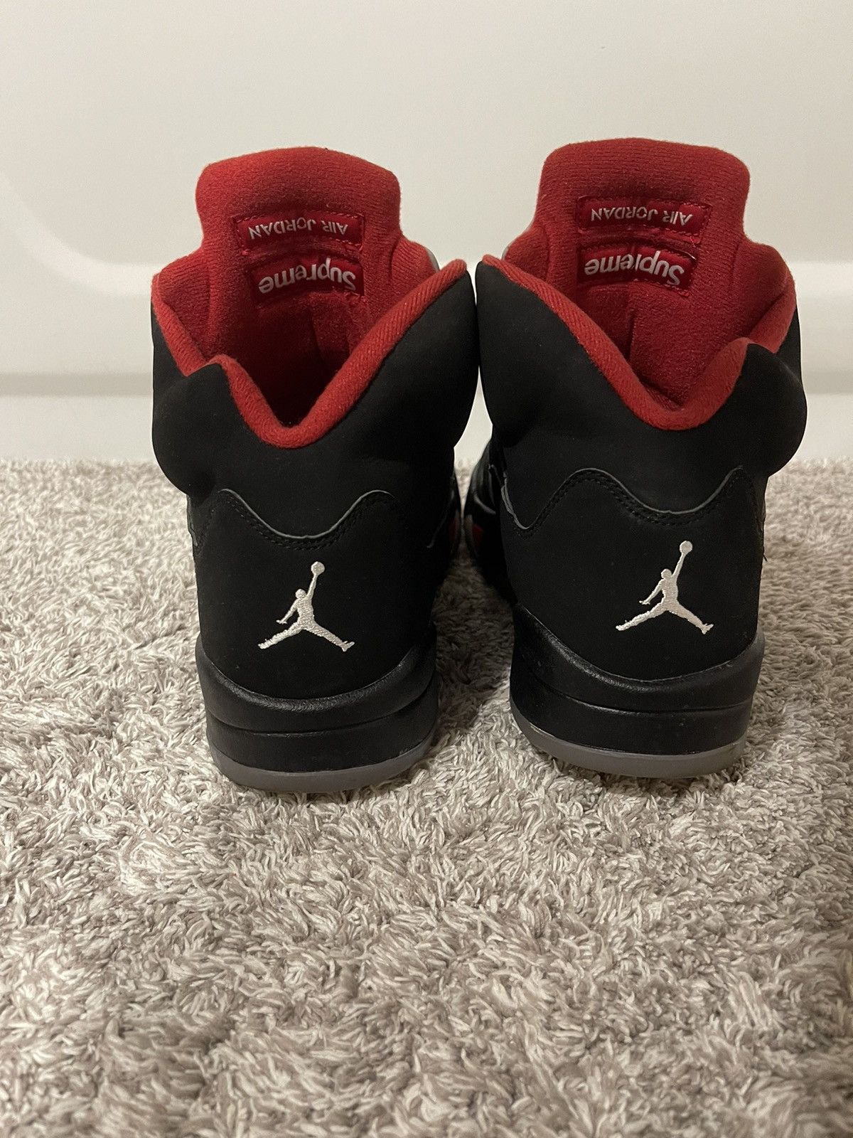 Jordan Brand Jordan 5 supreme black colorway Size US 12 / EU 45 - 5 Thumbnail