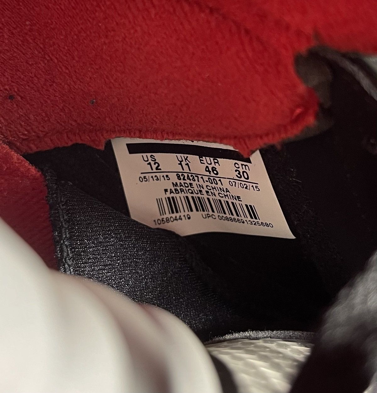 Jordan Brand Jordan 5 supreme black colorway Size US 12 / EU 45 - 8 Thumbnail