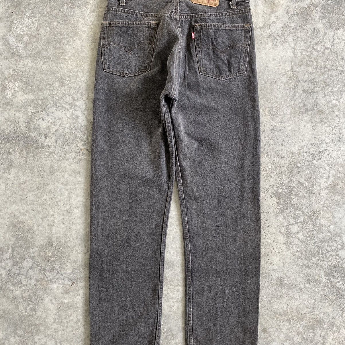 Levi's Size 30x29.5 VTG Late 80’s Levi's 501 Ash Gray Denim Jeans Size US 30 / EU 46 - 12 Thumbnail