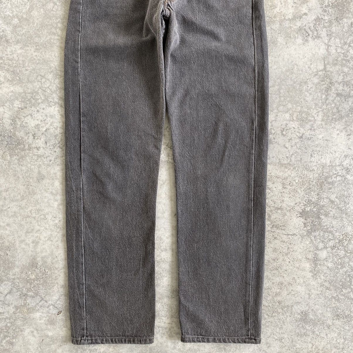 Levi's Size 30x29.5 VTG Late 80’s Levi's 501 Ash Gray Denim Jeans Size US 30 / EU 46 - 4 Thumbnail