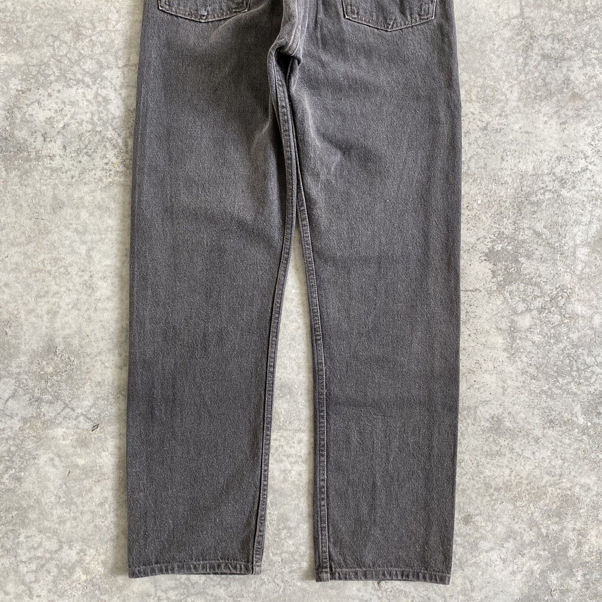 Levi's Size 30x29.5 VTG Late 80’s Levi's 501 Ash Gray Denim Jeans Size US 30 / EU 46 - 11 Thumbnail